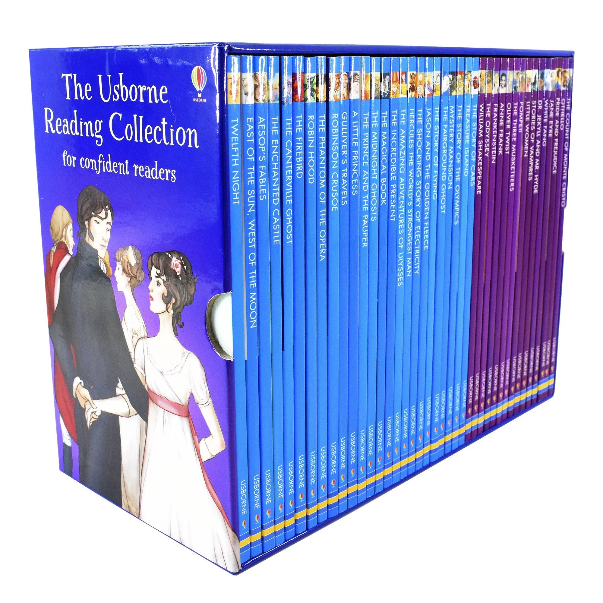 The Usborne Reading Box for Confident Readers 40 Books Set