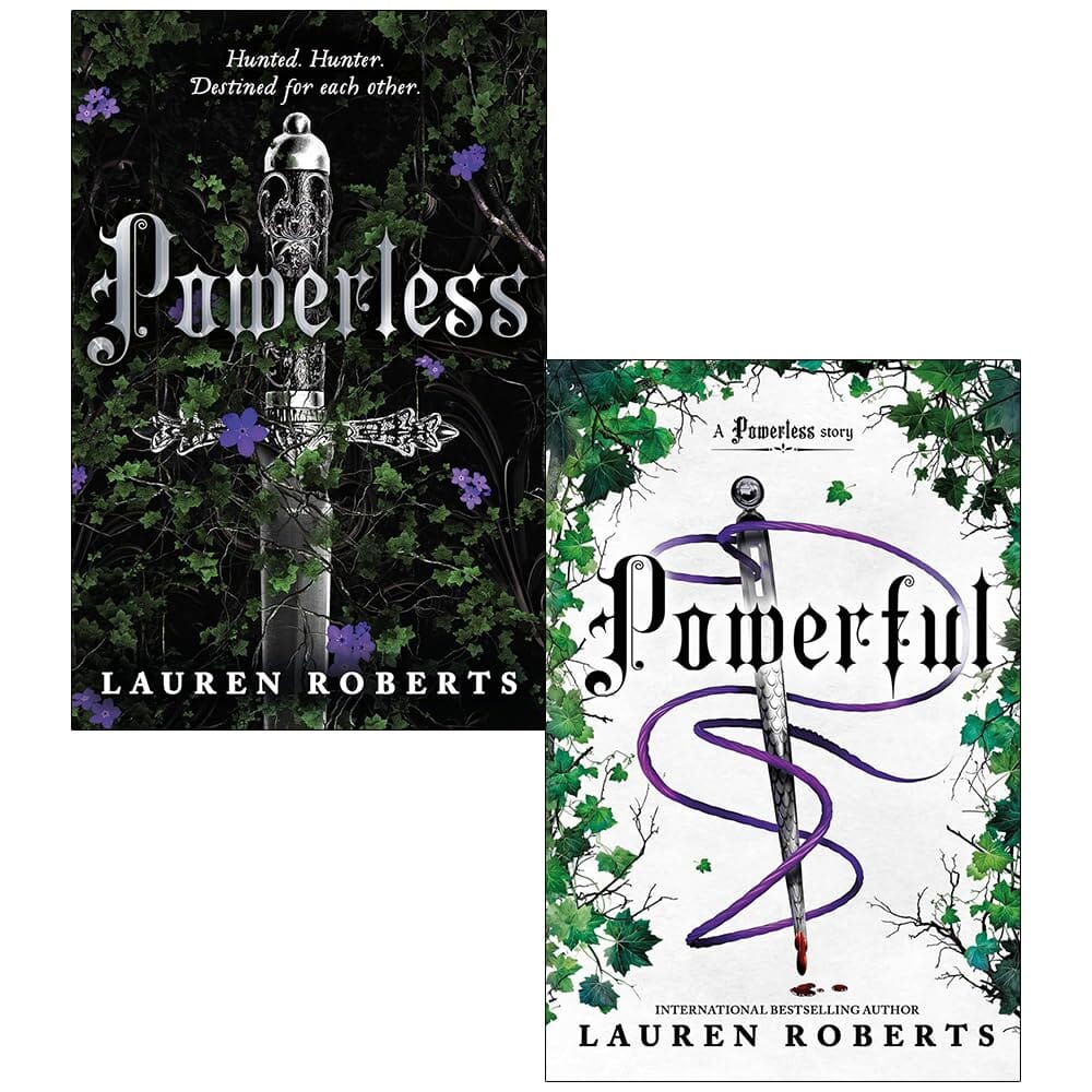 The Powerless Series By Lauren Roberts 2 Books Collection
