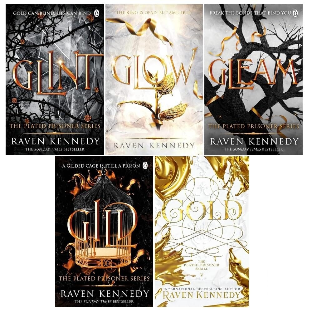 The Plated Prisoner Series By Raven Kennedy 5 Books Collection Set
