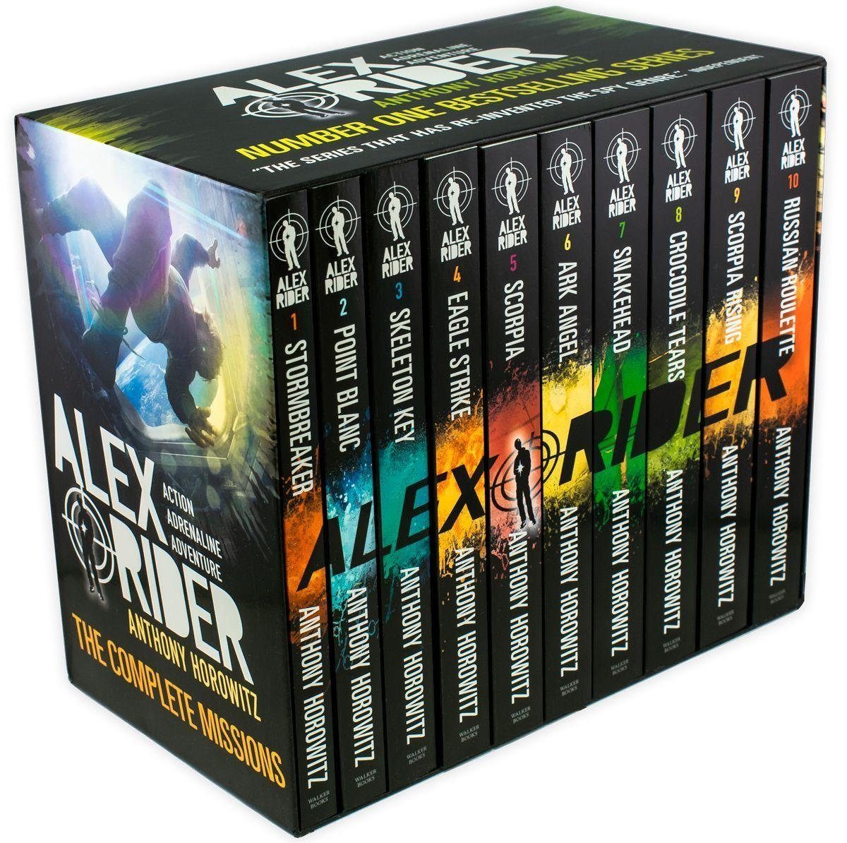 Alex Rider 10 Books Box Set By Anthony Horowitz