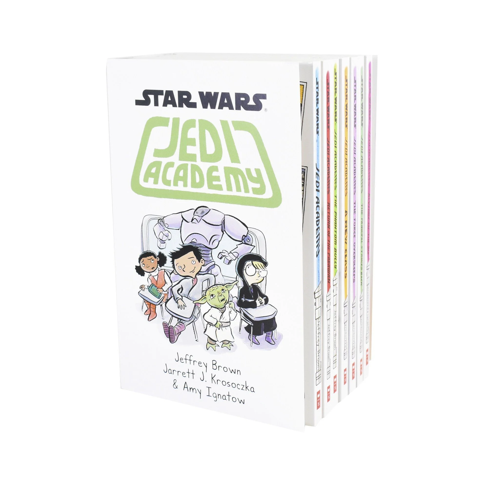 Star Wars Jedi Academy 7 Books Box set by Jeffrey Brown & Jarrett J. Krosoczka