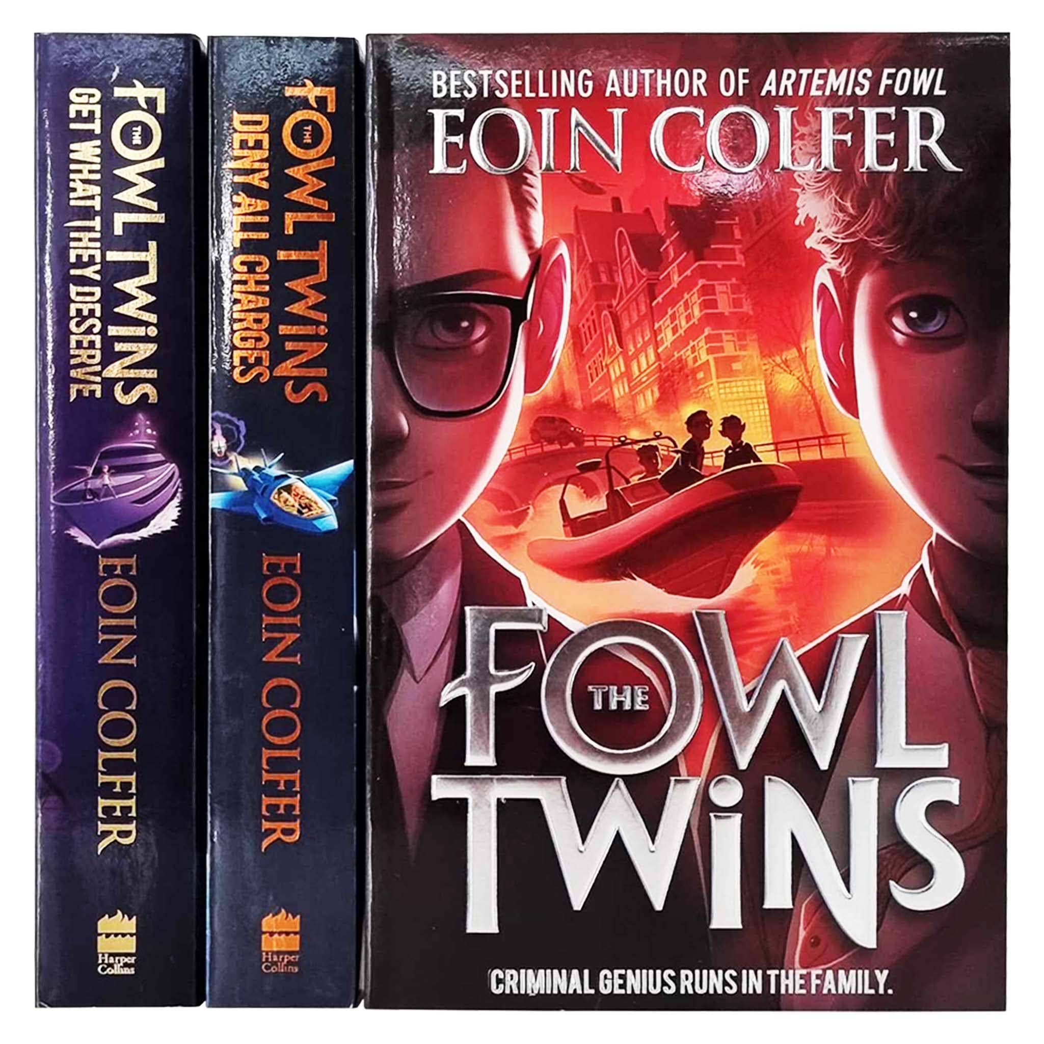 The Fowl Twins Series 3 Books Collection Set By Eoin Colfer
