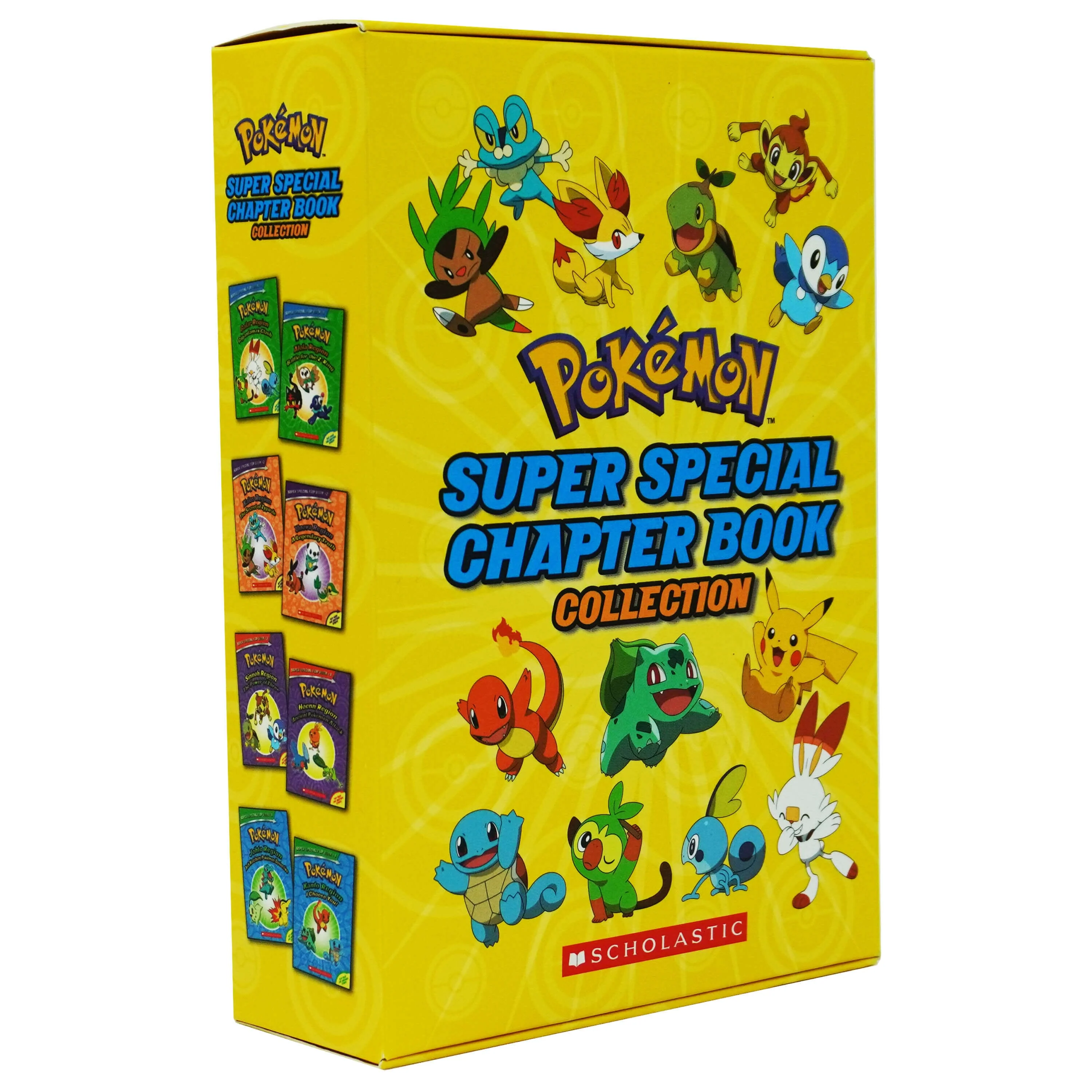 Pokemon Super Special Character 4 Books Box Set by Maria S. Barbo