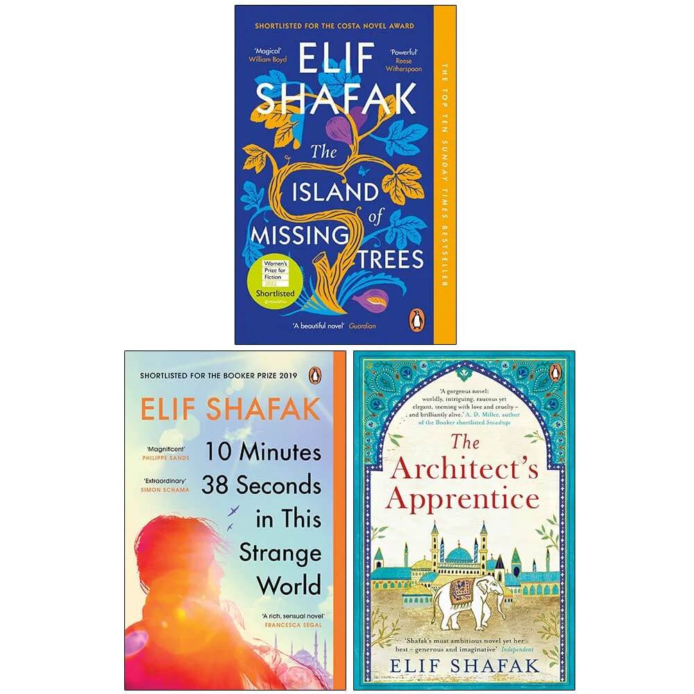 Elif Shafak Collection 3 Books Set By Elif Shafak