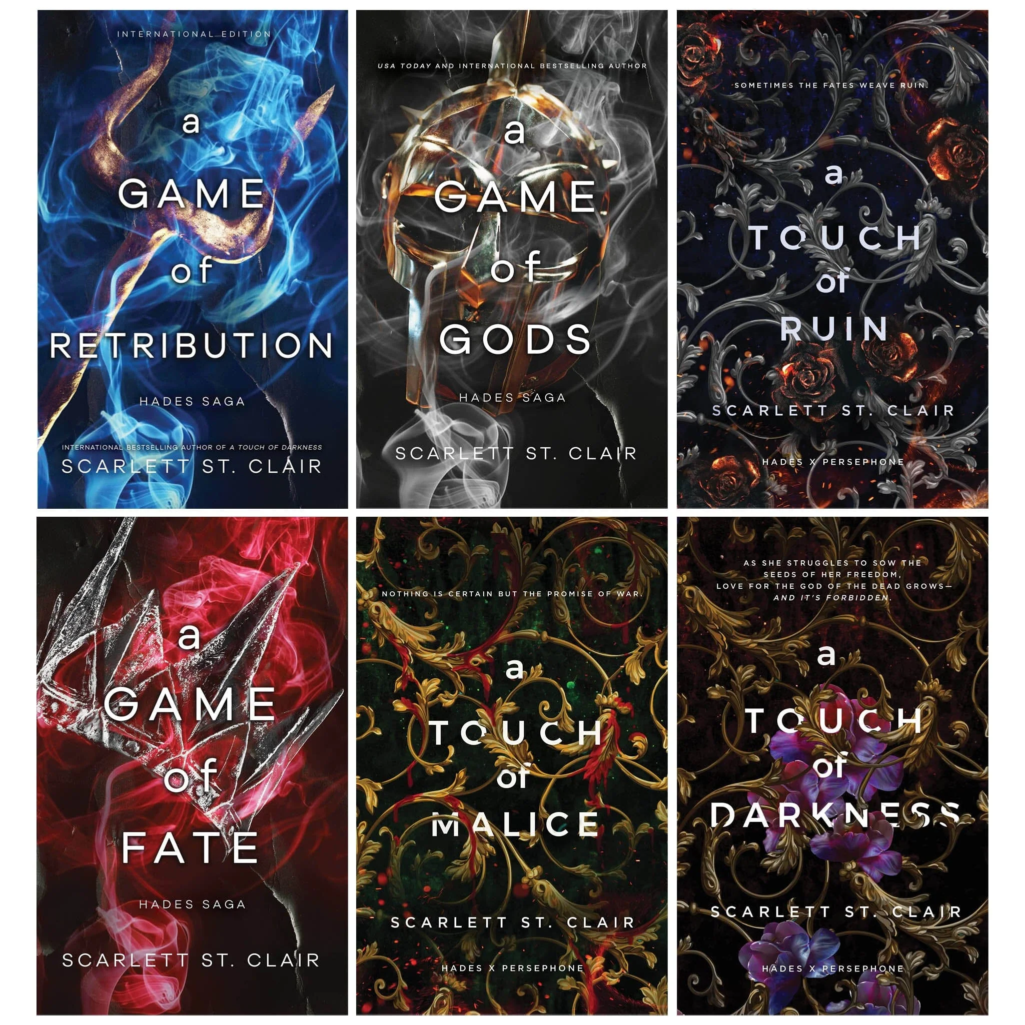 Hades x Persephone Saga By Scarlett St. Clair 6 Books Collection Set