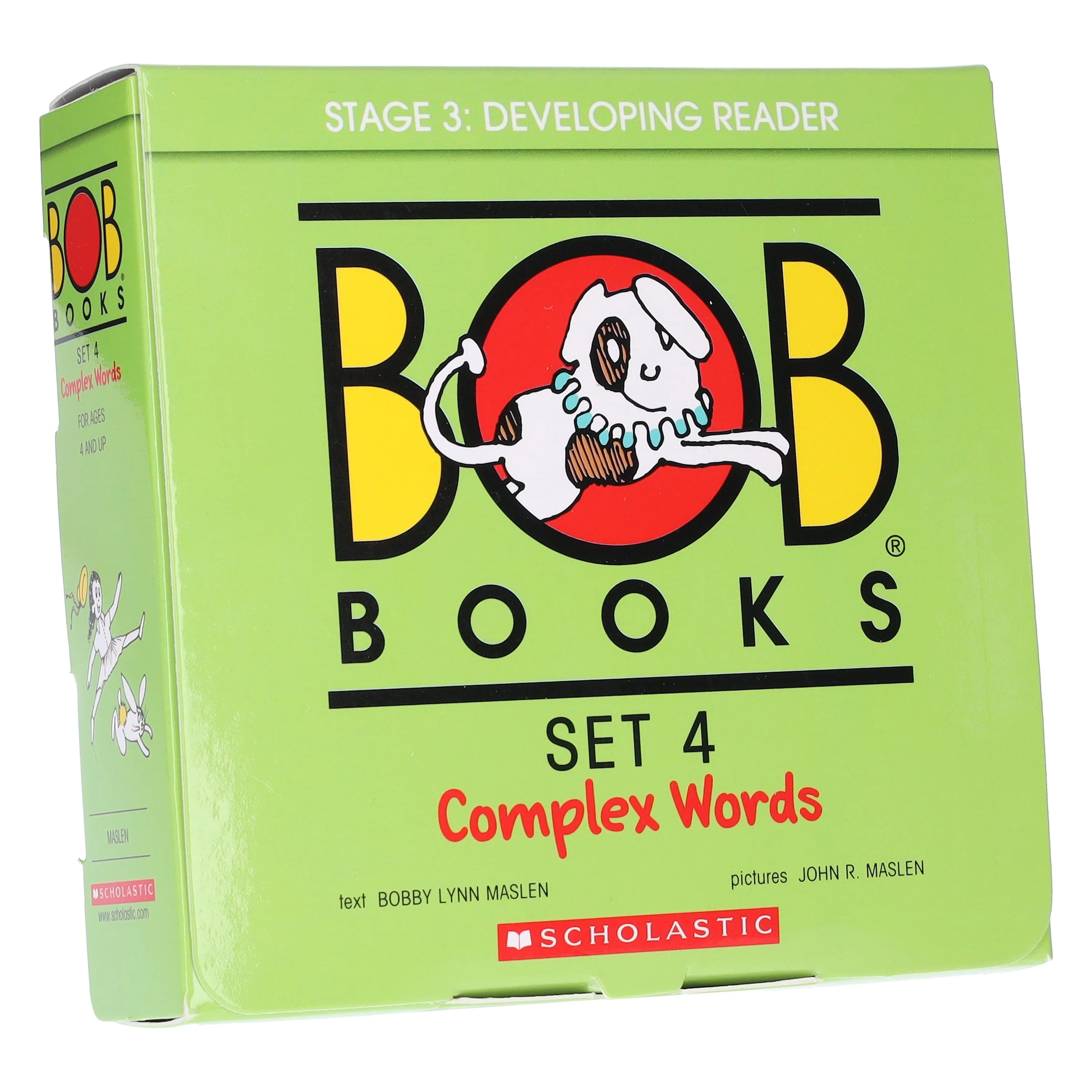 Bob Books Set 4: Complex Words (Stage 3: Developing Reader) 8 Books Set By Bobby Lynn Maslen