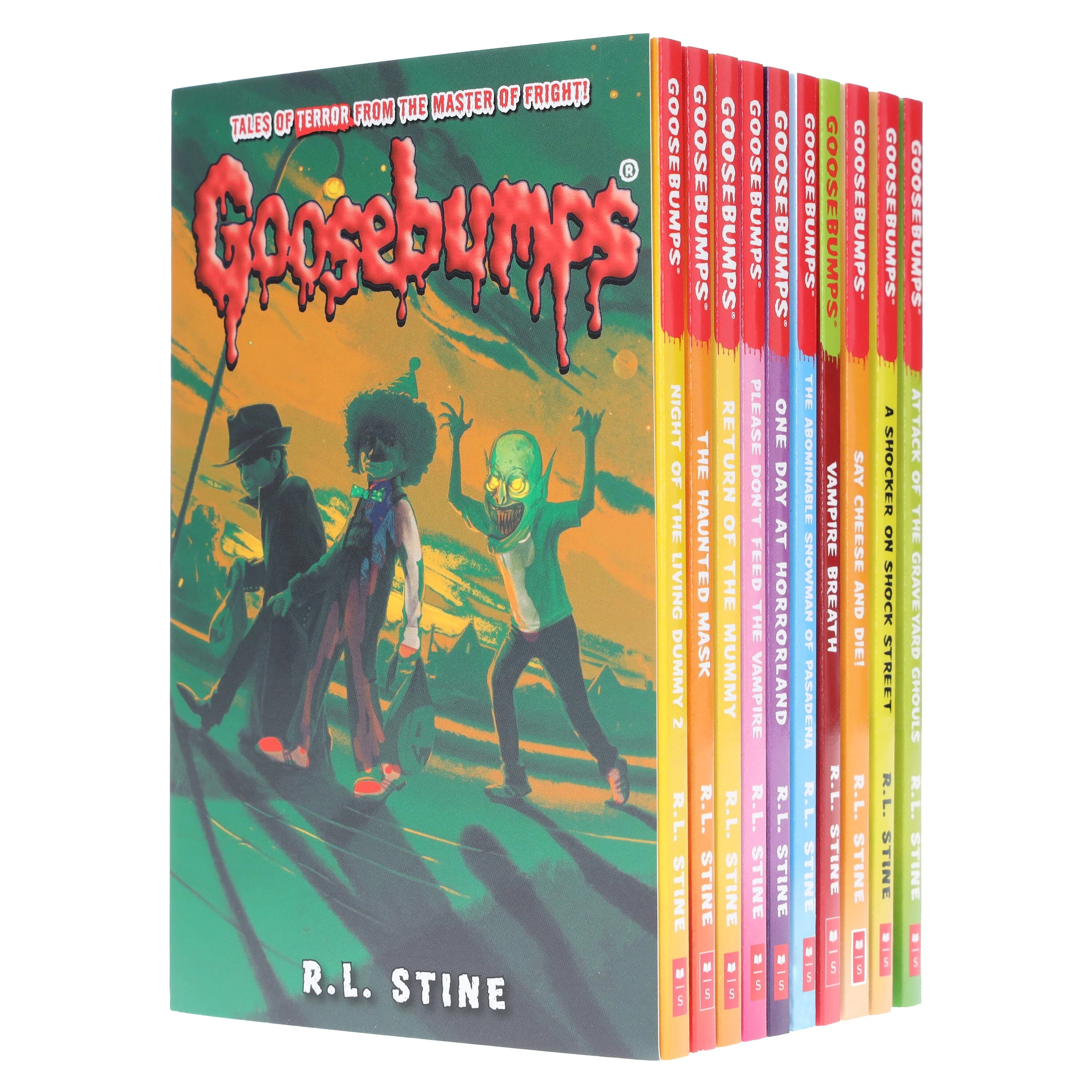 Goosebumps: The Classic Series (Set 2) by R. L. Stine 10 Books Set