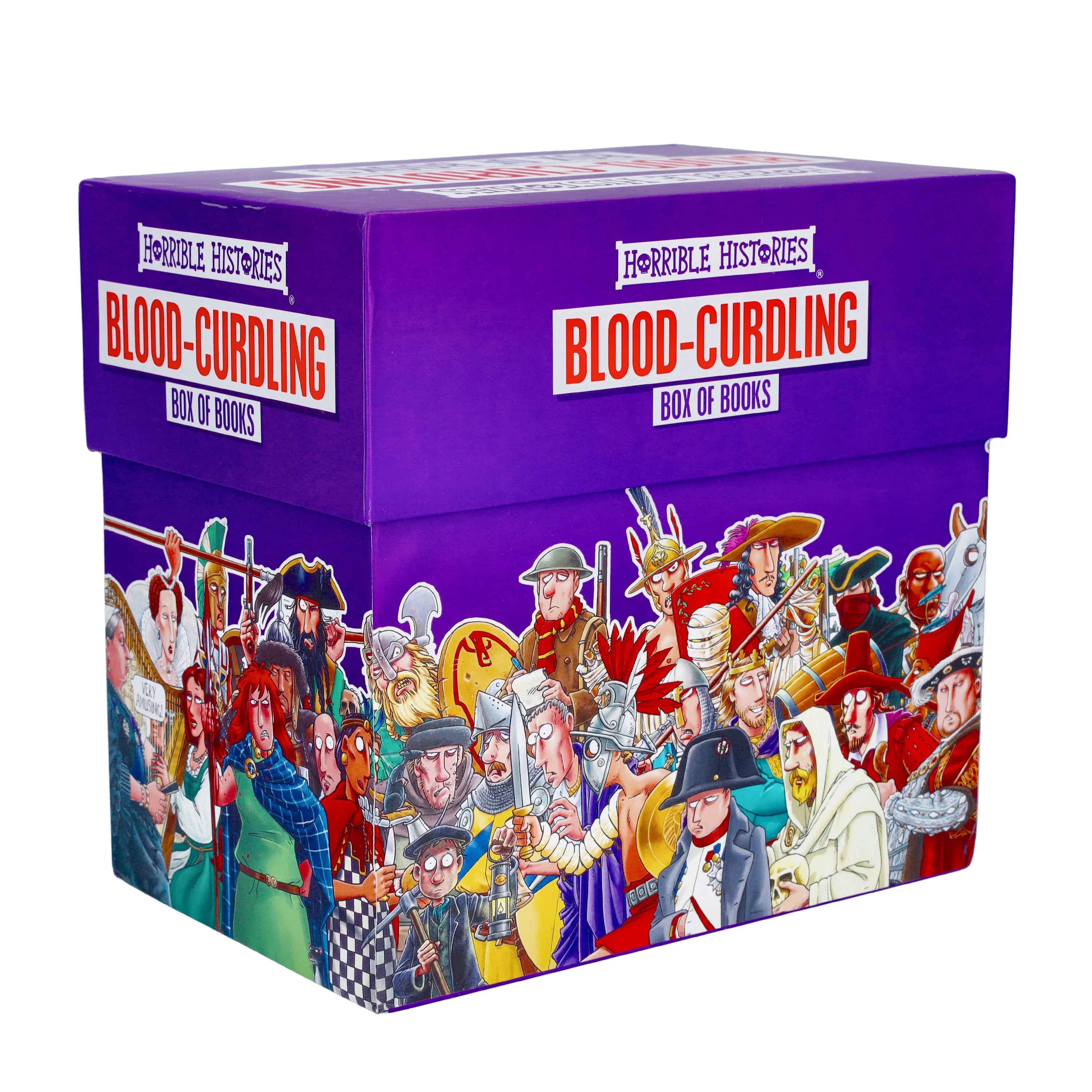 Horrible Histories Blood Curdling 20 Books Box Set By Terry Deary