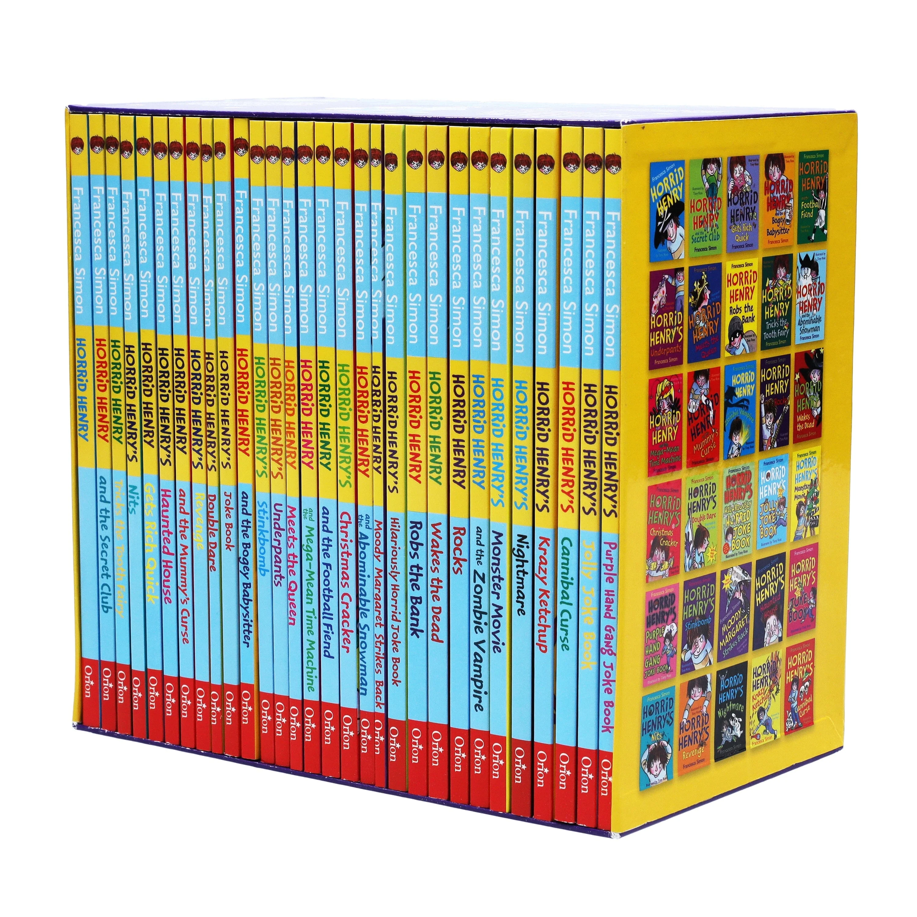 Horrid Henry by Francesca Simon: The Complete Story Of 30 Books Box Set