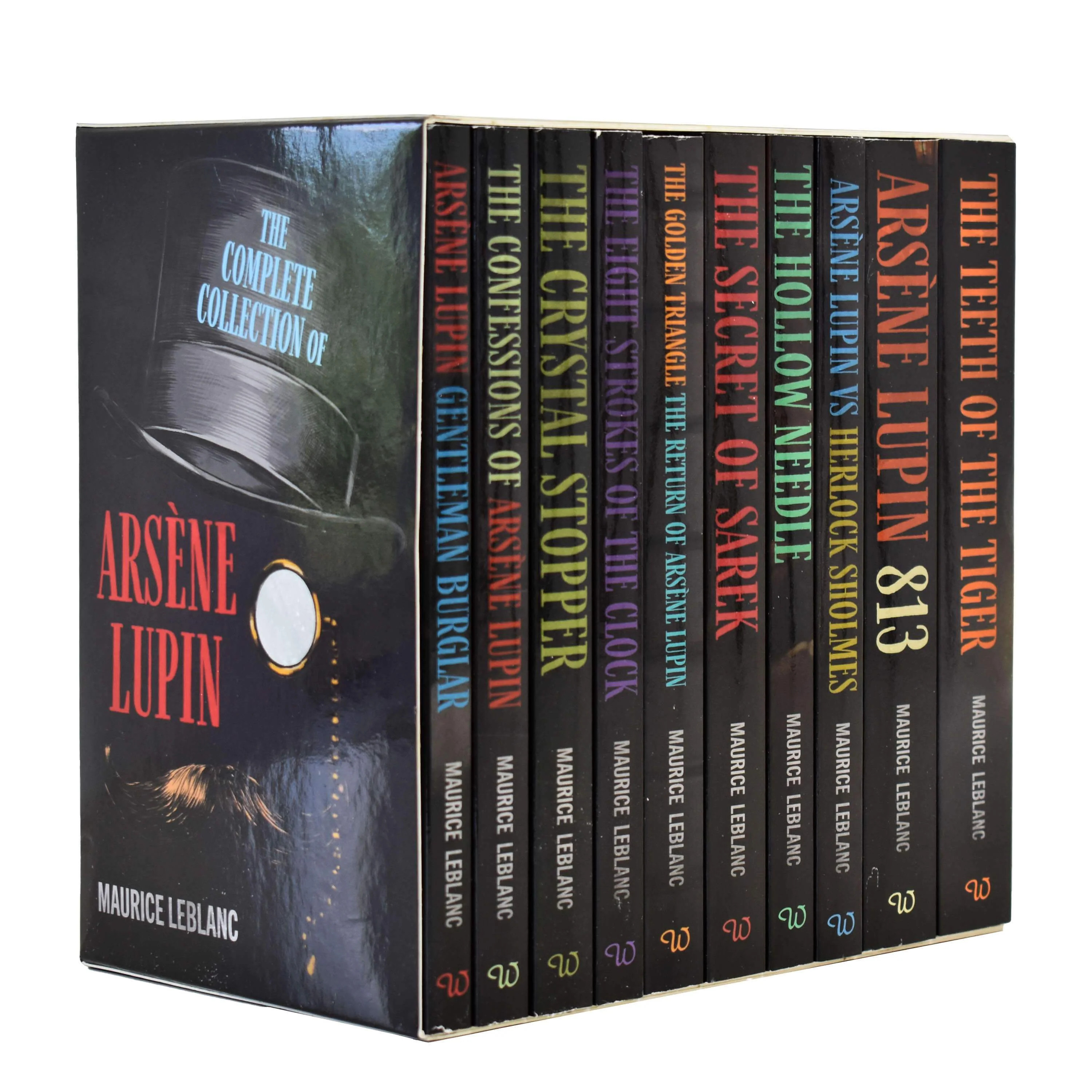 The Complete Box of Arsène Lupin by Maurice LeBlanc 10 Books Set