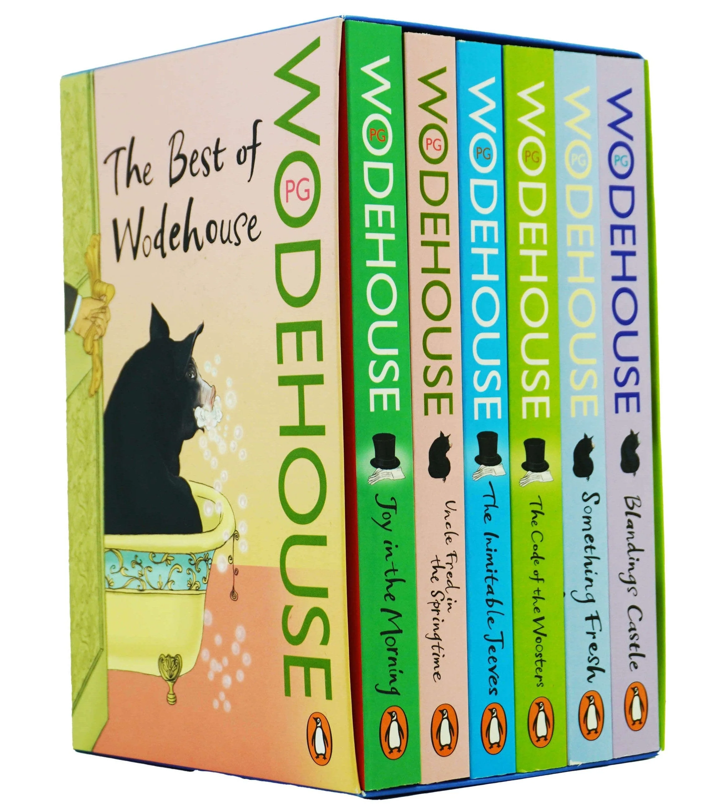 The Best of Wodehouse Box of 6 Books Set By P.G. Wodehouse
