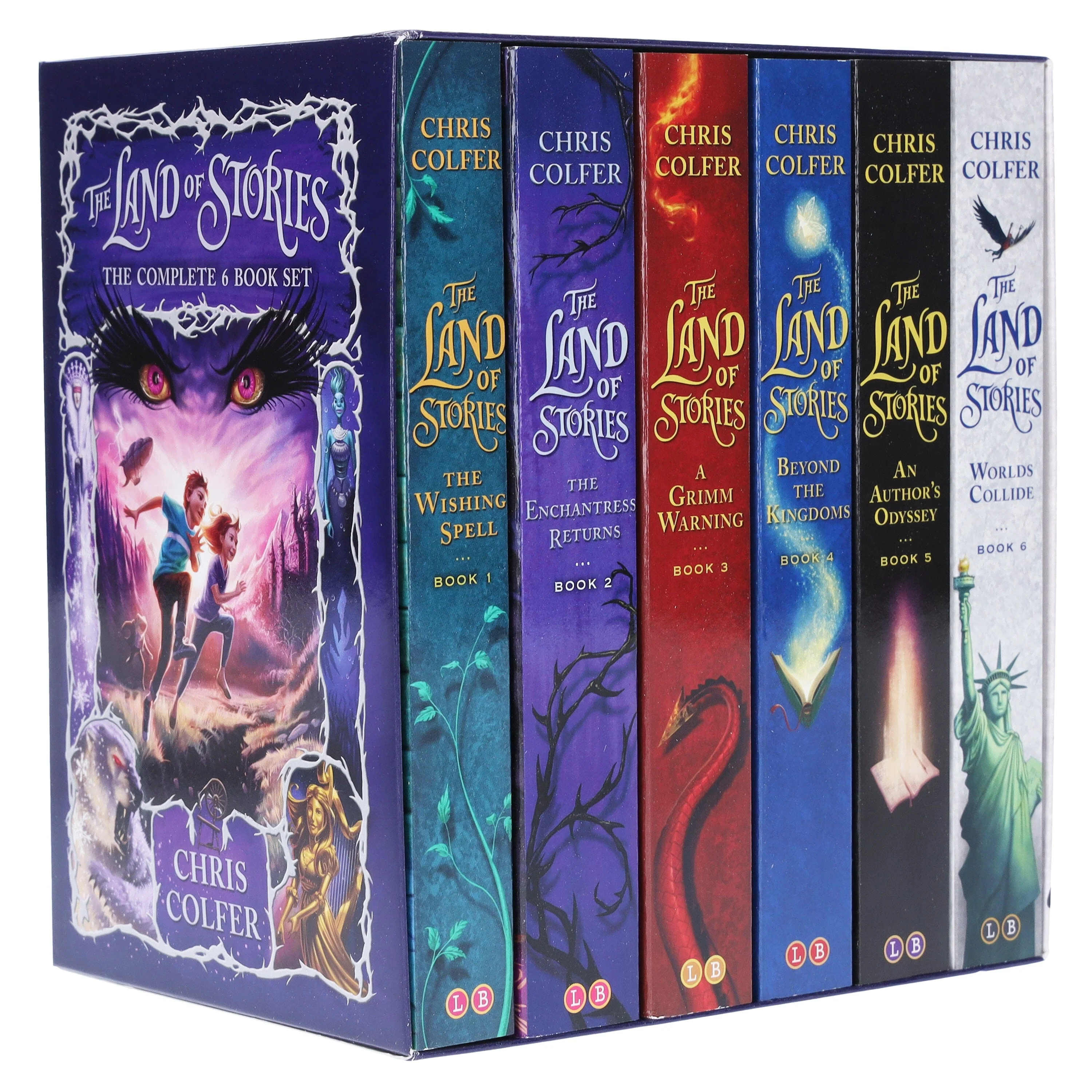 The Land of Stories Series by Chris Colfer: 6 Books Box Set