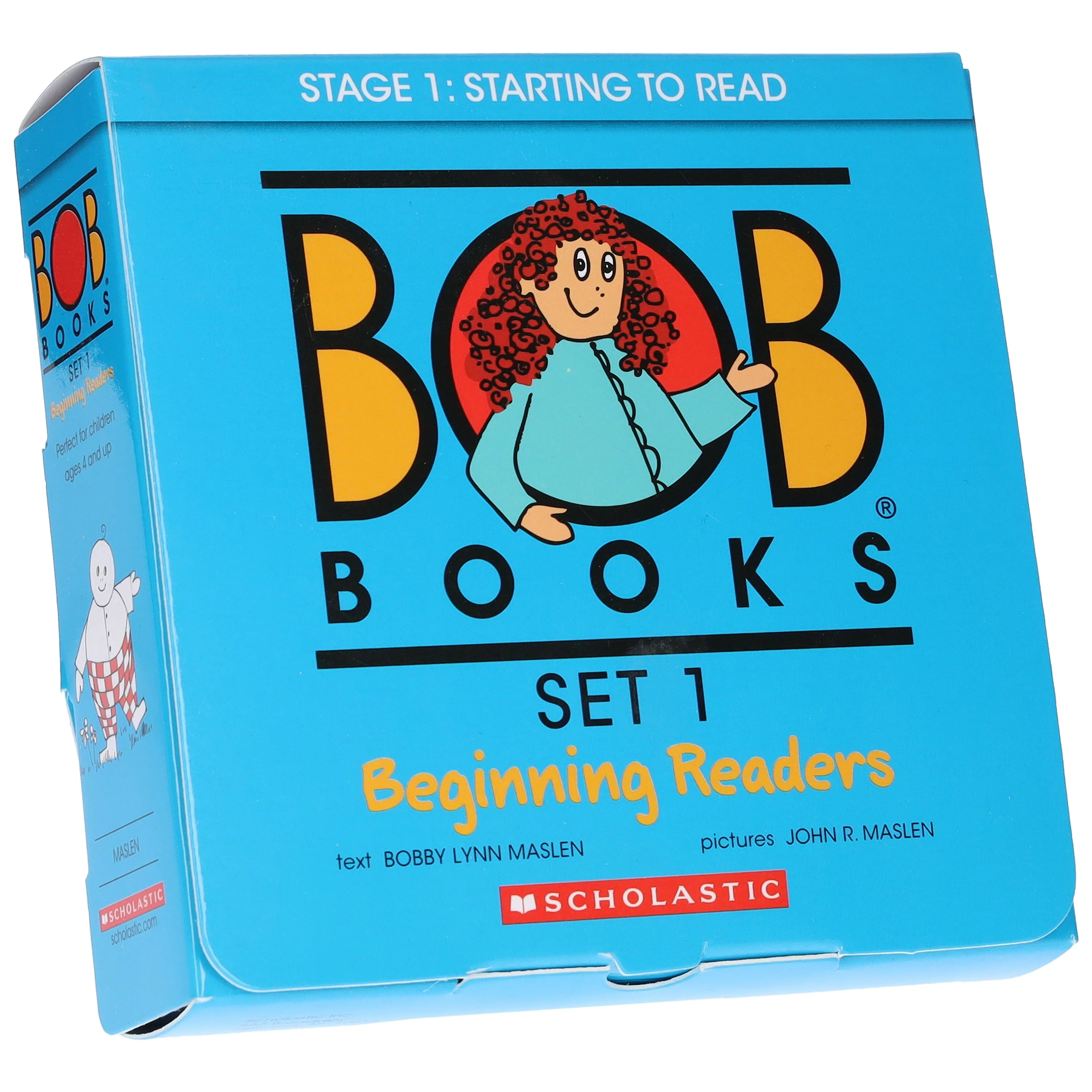 Bob Books Set 1: Beginning Readers (Stage 1: Starting to Read) 12 Books Box Set By Bobby Lynn Maslen