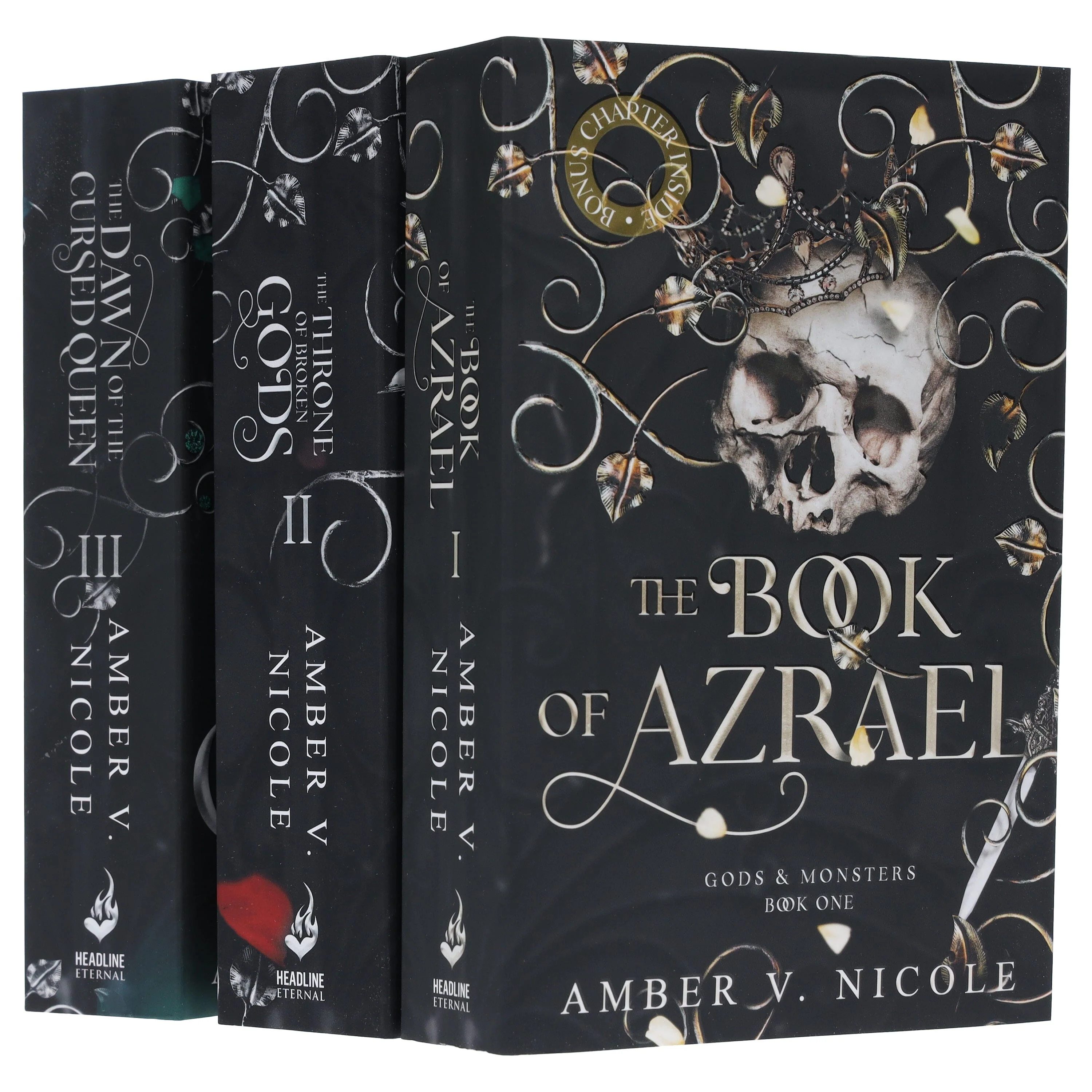 Gods & Monsters Series By Amber V. Nicole 3 Books Collection Set