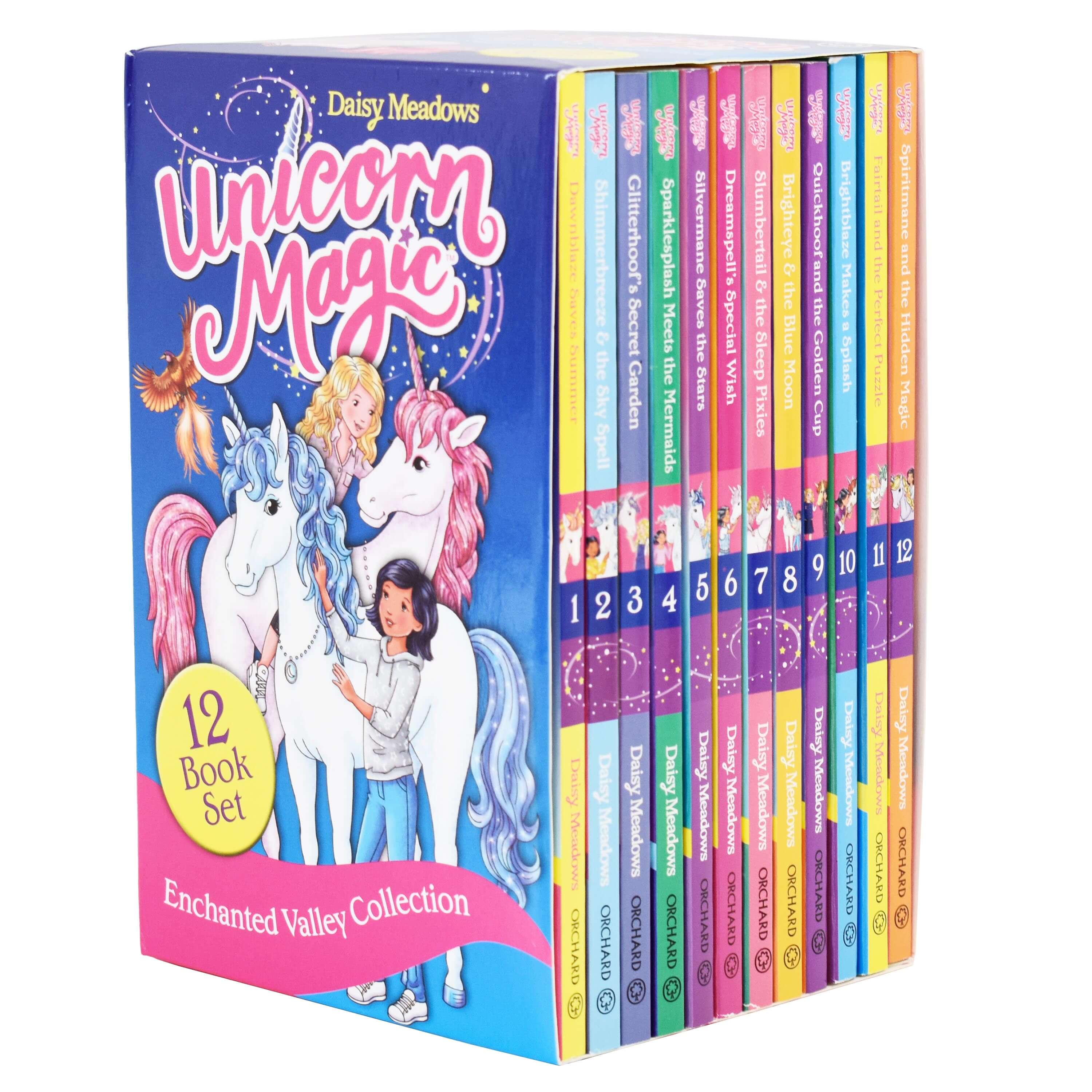 Unicorn Magic Enchanted Valley 12 Books Box Set By Daisy Meadows