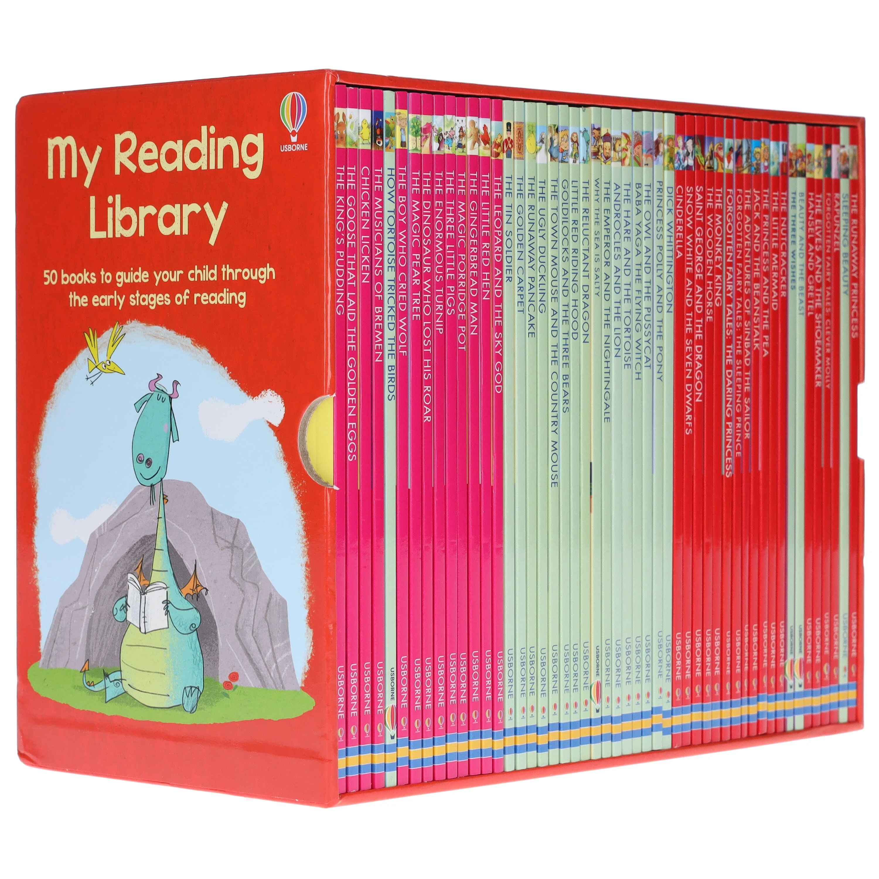 Usborne My Second Reading Library 50 Books Box Set By Usborne