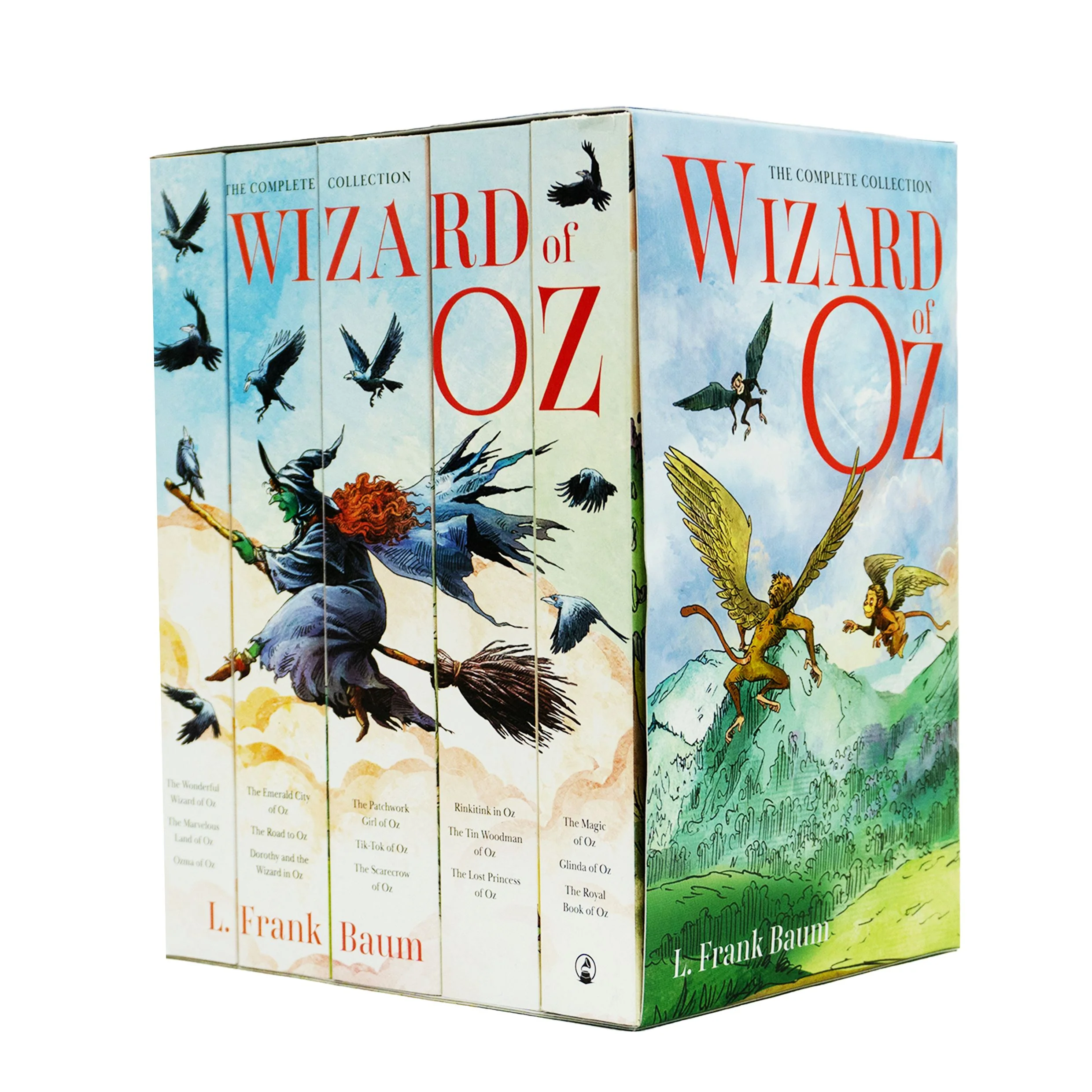 Wizard of Oz The Complete Box Set by L. Frank Baum 5 Omnibus Books Set