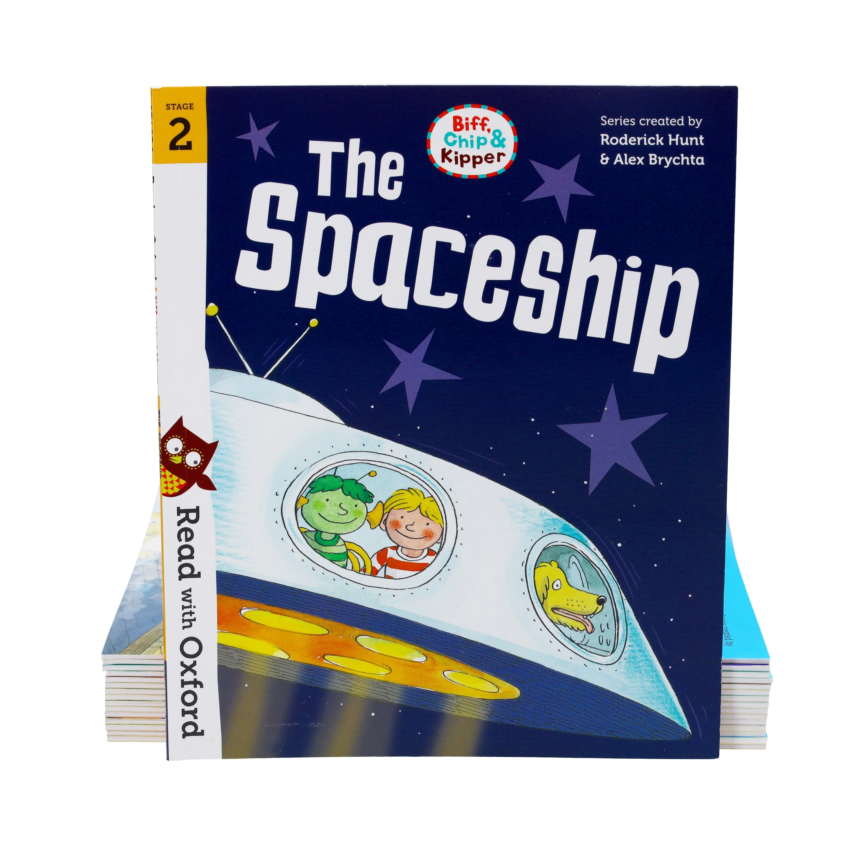 Biff, Chip and Kipper: Read with Oxford Stage 2 16 Books Collection Set by Roderick Hunt