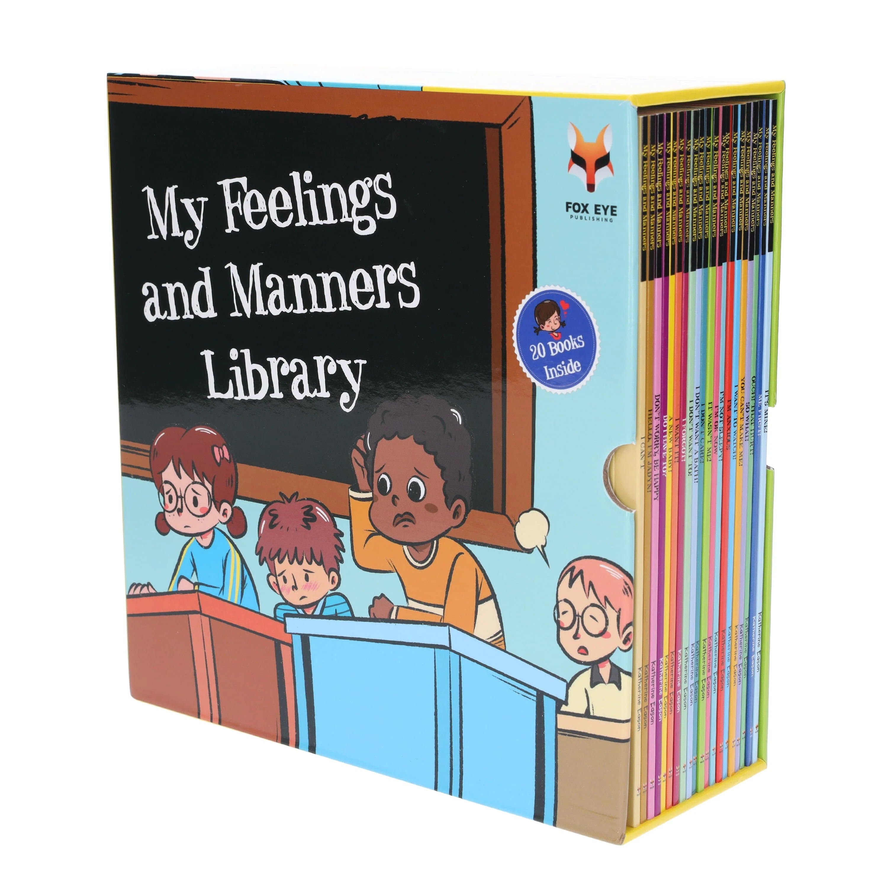 My Feelings and Manners Library By Katherine Eason 20 Books Box Set