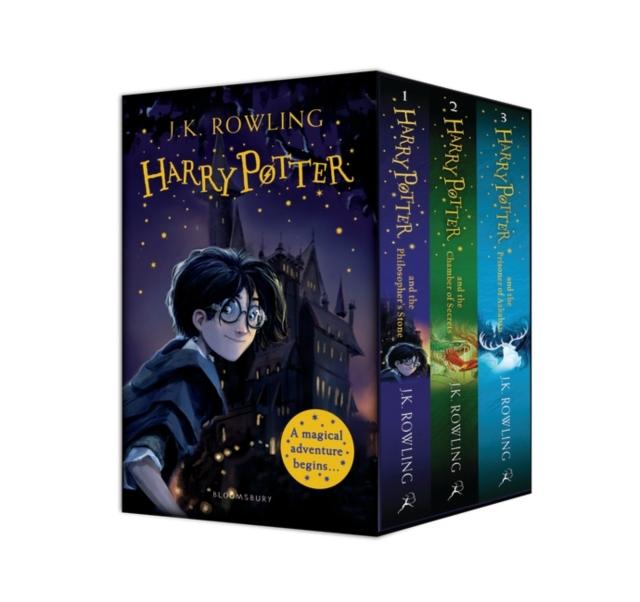 Harry Potter 1-3 Box Set: A Magical Adventure Begins By  J.K. Rowling 
