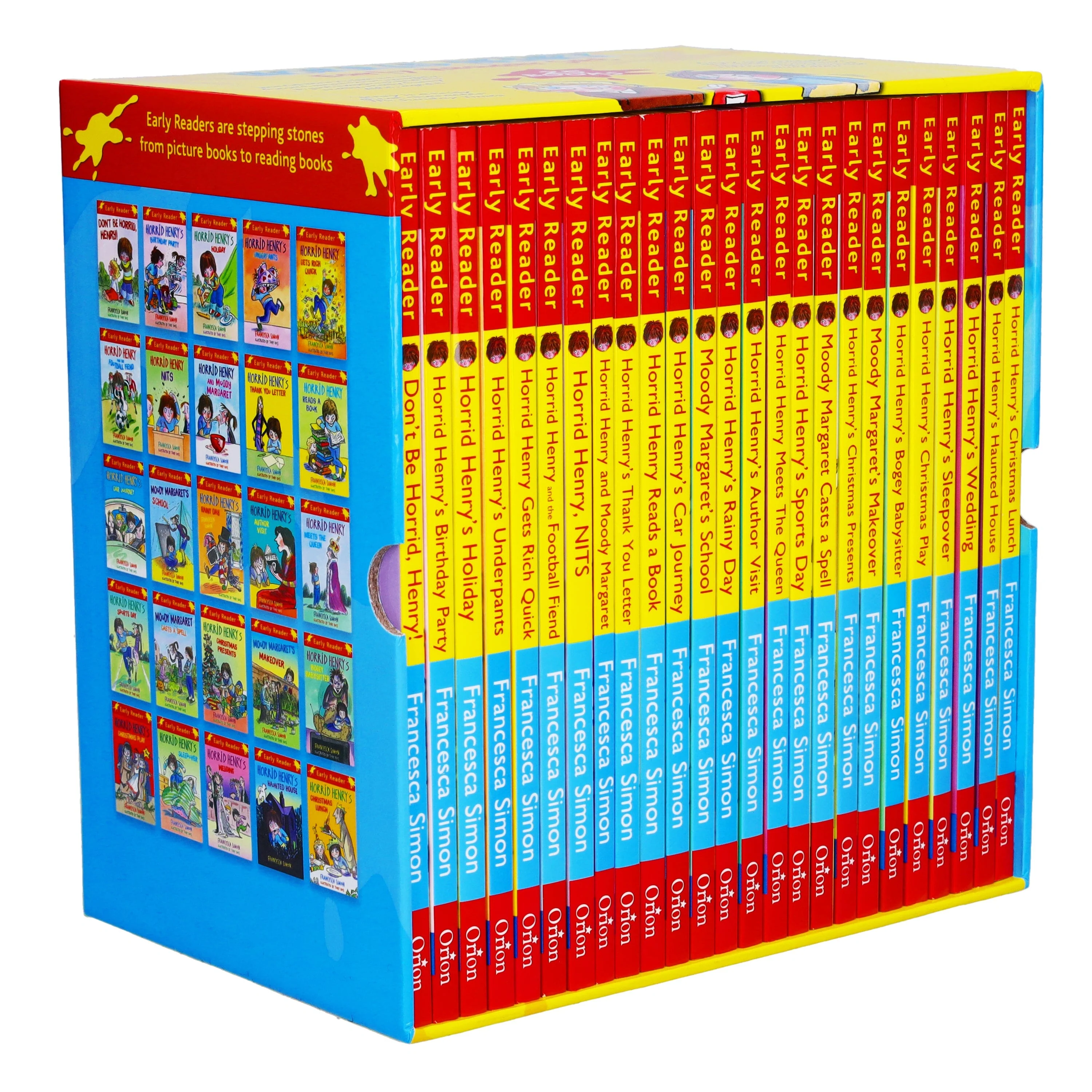 Horrid Henry Early Readers 25 Books Children Books Box Set By Francesca Simon