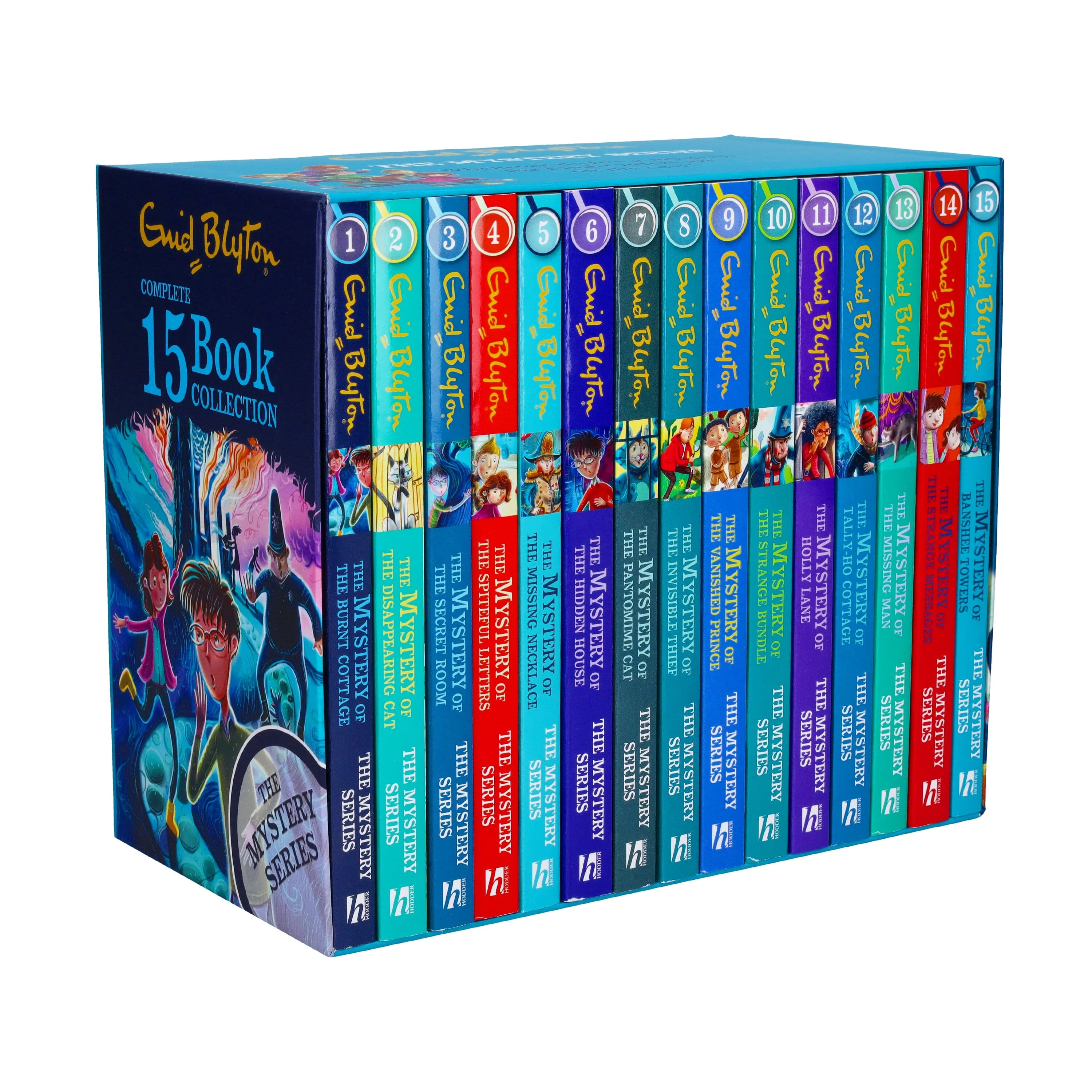 The Mystery Series Find-Outers Complete 15 Books Box Set By Enid Blyton