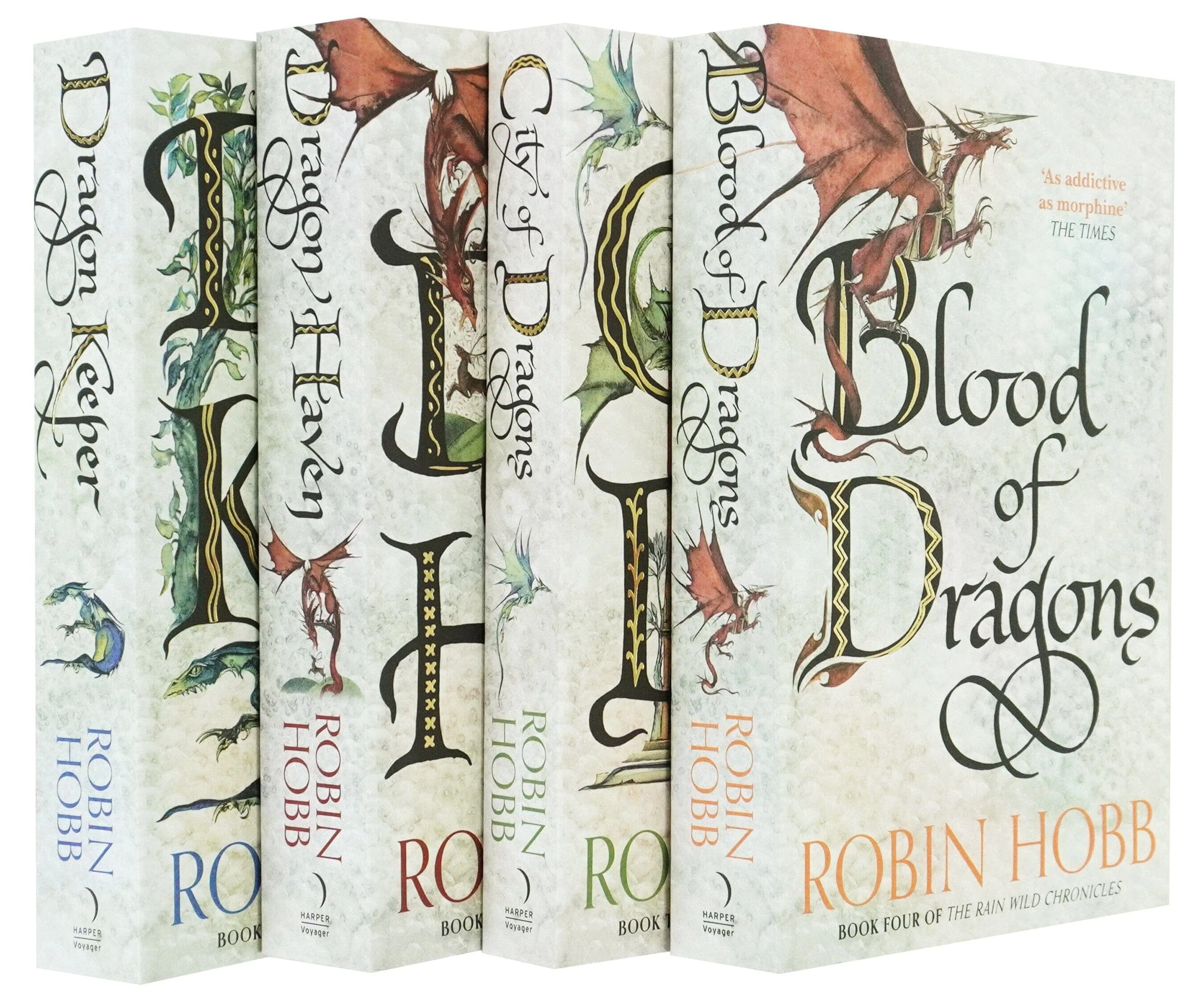 Rain Wild Chronicles by Robin Hobb 4 Books Collection Set