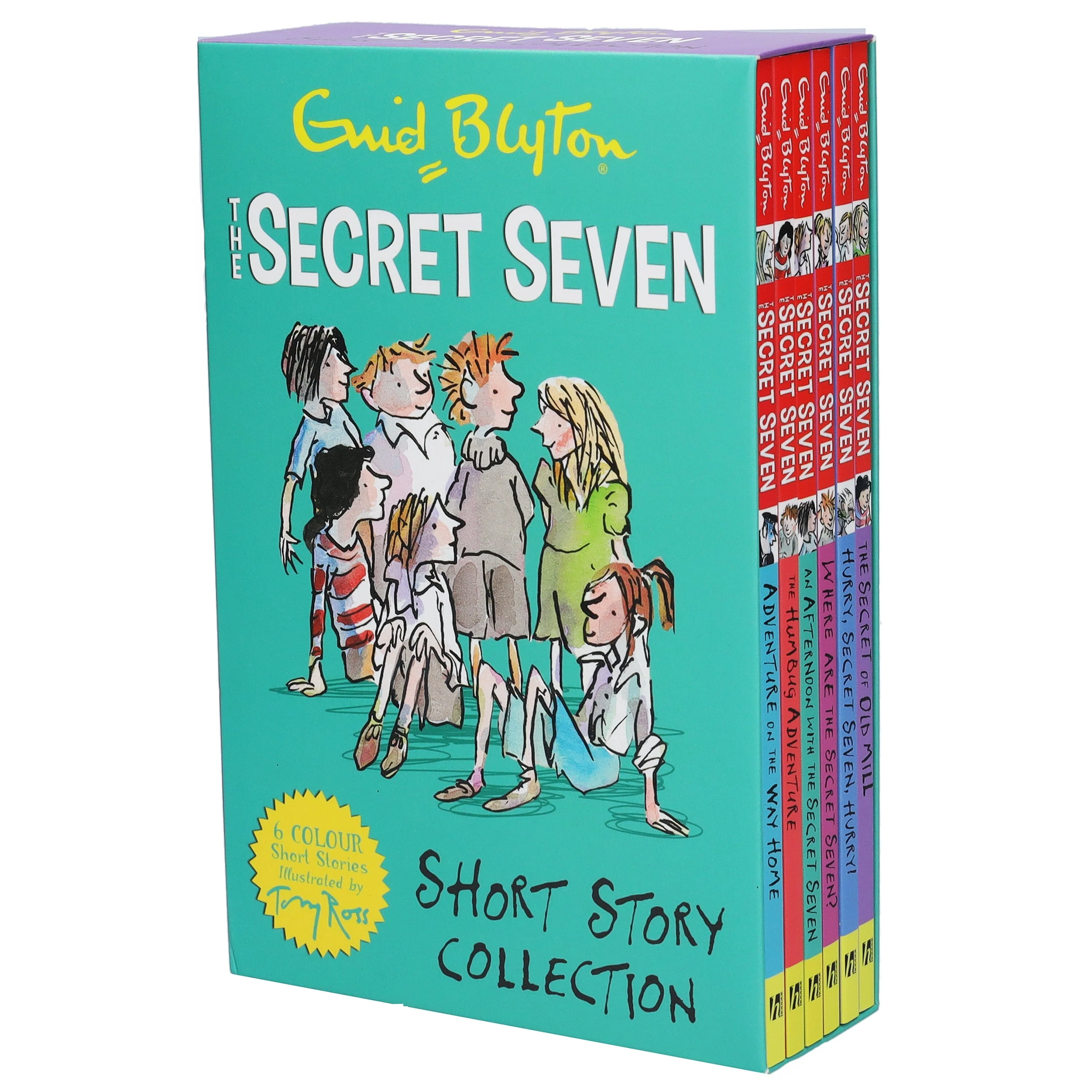 The Secret Seven Short Story 6 Books Box Set By Enid Blyton