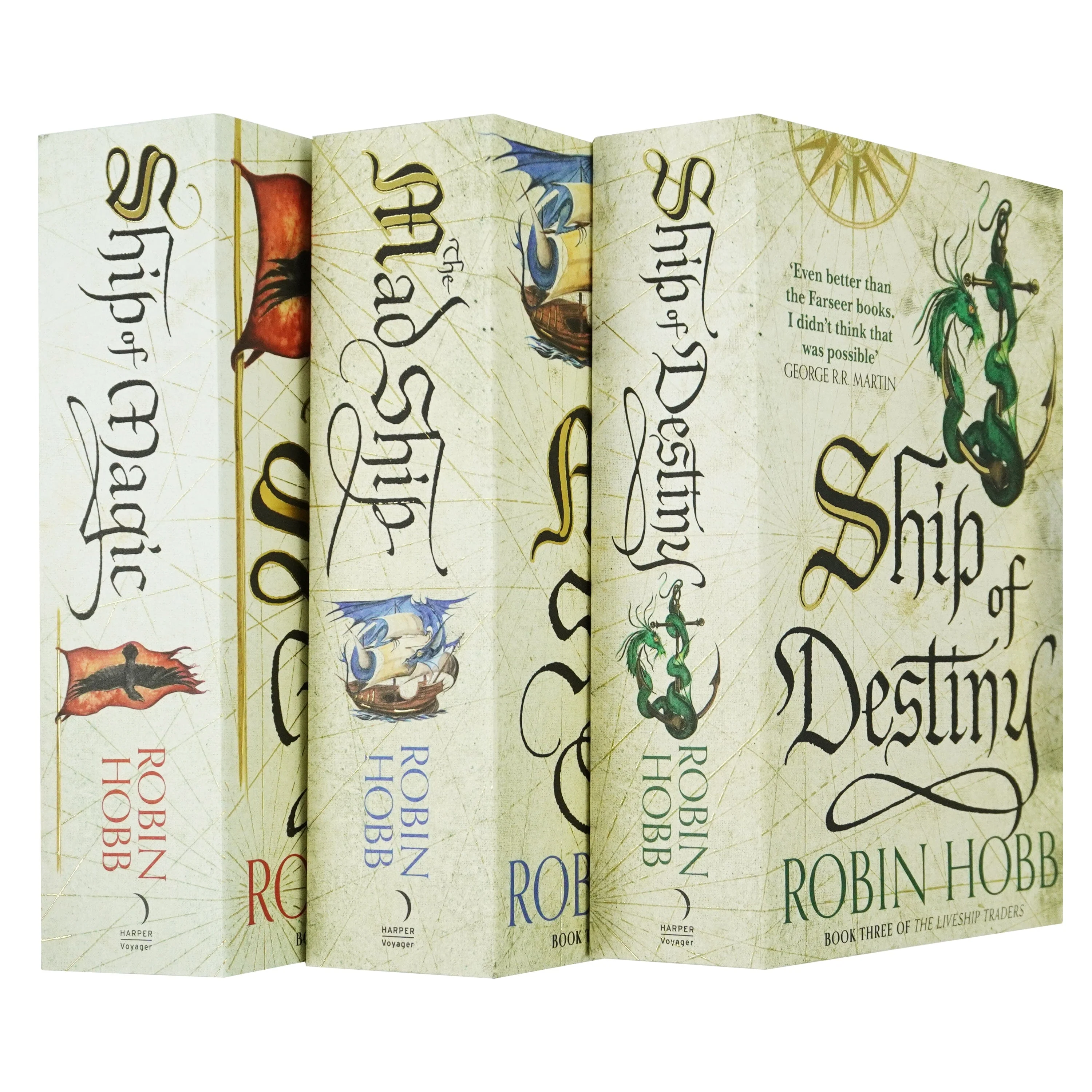 Liveship Traders Trilogy by Robin Hobb 3 Books Collection Set