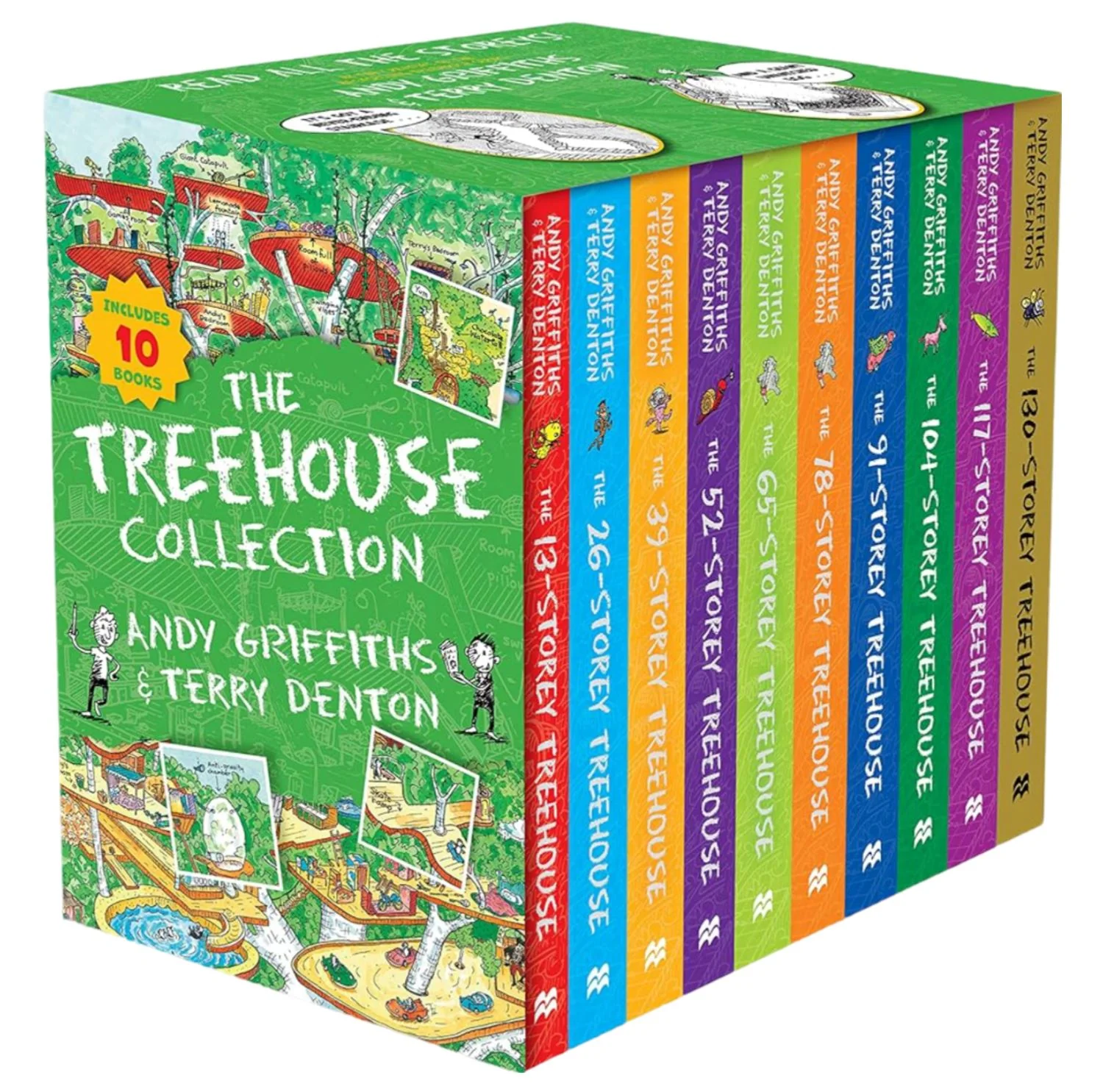 The Treehouse Series by Andy Griffiths & Terry Denton 10 Books Box Set