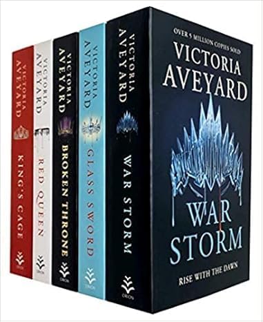 Victoria Aveyard Red Queen Series 5 Books Collection Set By Victoria Aveyard
