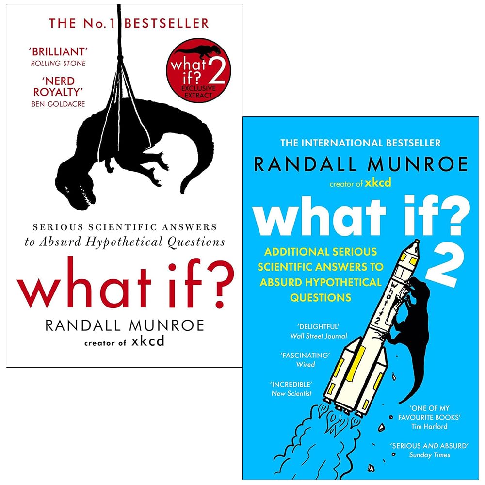 Randall Munroe Collection 2 Books Set By Randall Munroe