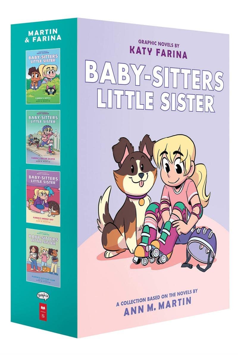 The Babysitters Little Sister Graphic Novels #1 To #4: A Graphix Box Set By Ann M. Martin