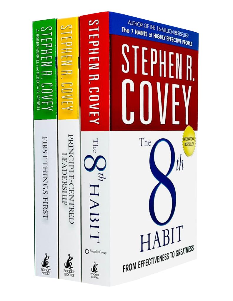 Stephen R. Covey Collection 3 Books Set By Stephen R. Covey