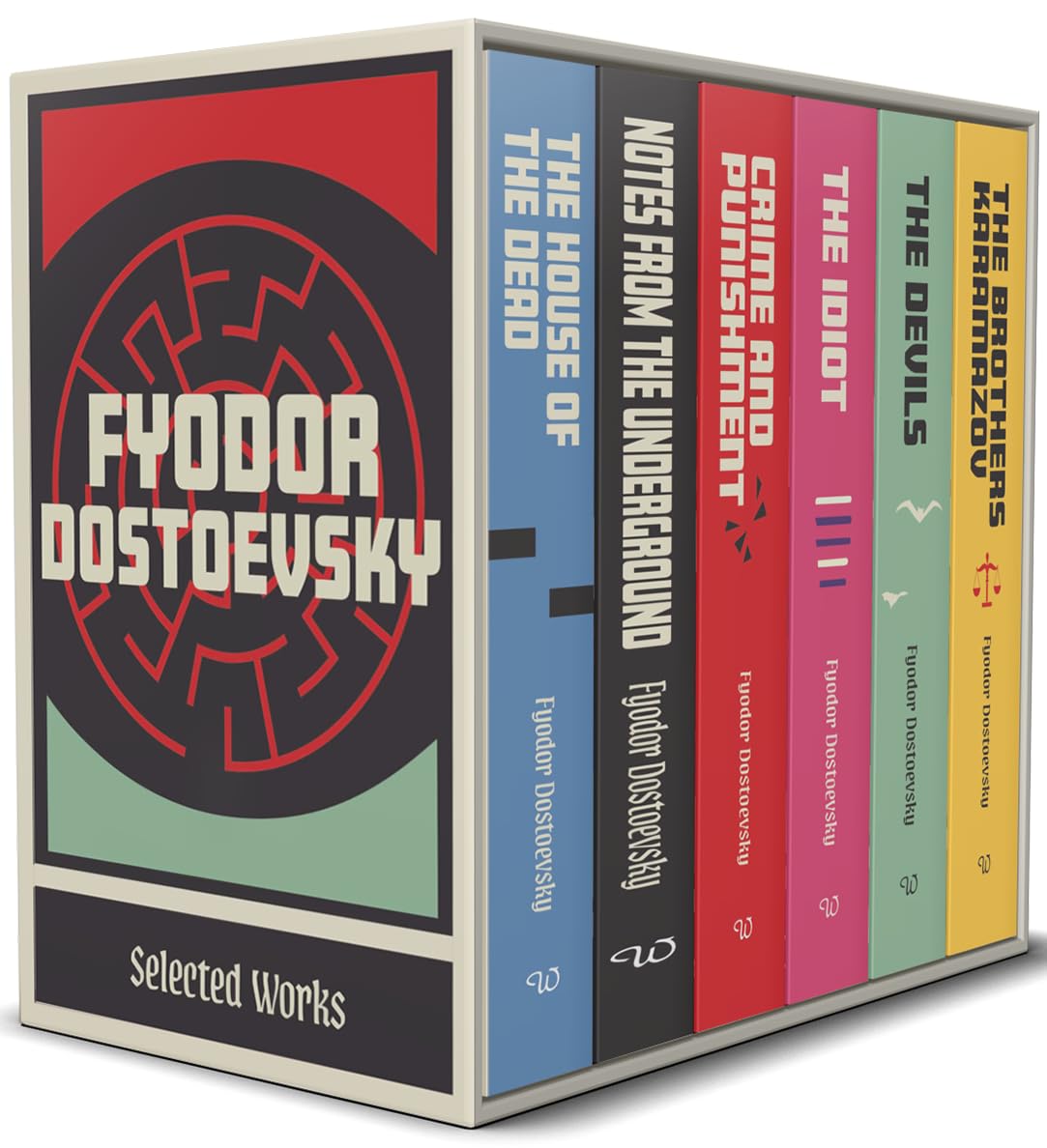 Complete Collection of Fyodor Dostoevsky 6 Books Box Set