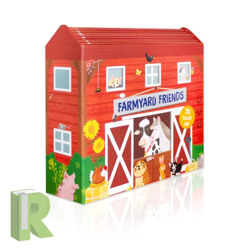 Farmyard Friends 20 Books Collection Set By Claire Freedman