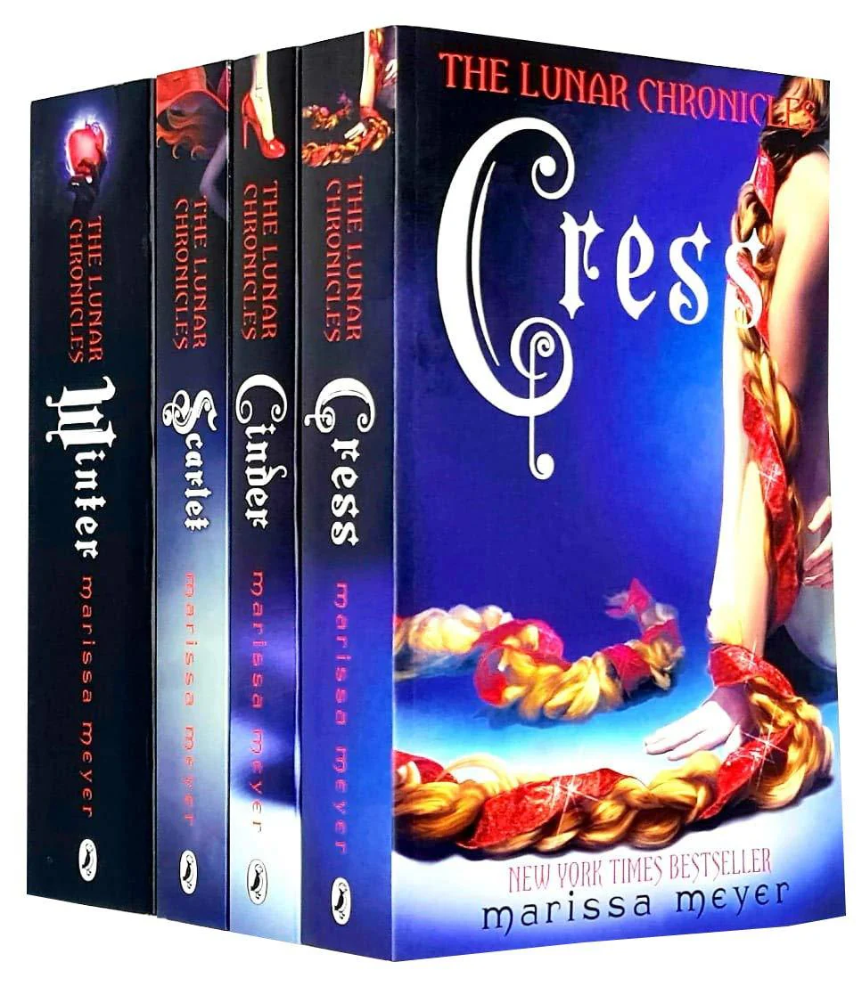 Marissa Meyer Lunar Chronicles Series Collection 4 Books Set By Marissa Meyer