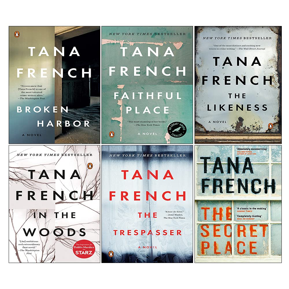 Dublin Murder Squad Series Books 1 - 6 Collection Set By Tana French