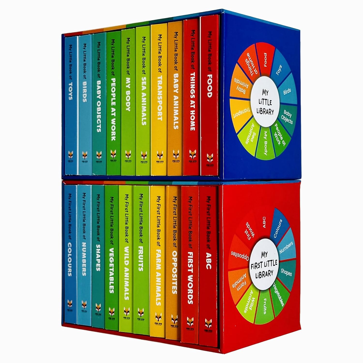 My First Little Library & My Little Library 20 Books Collection Set