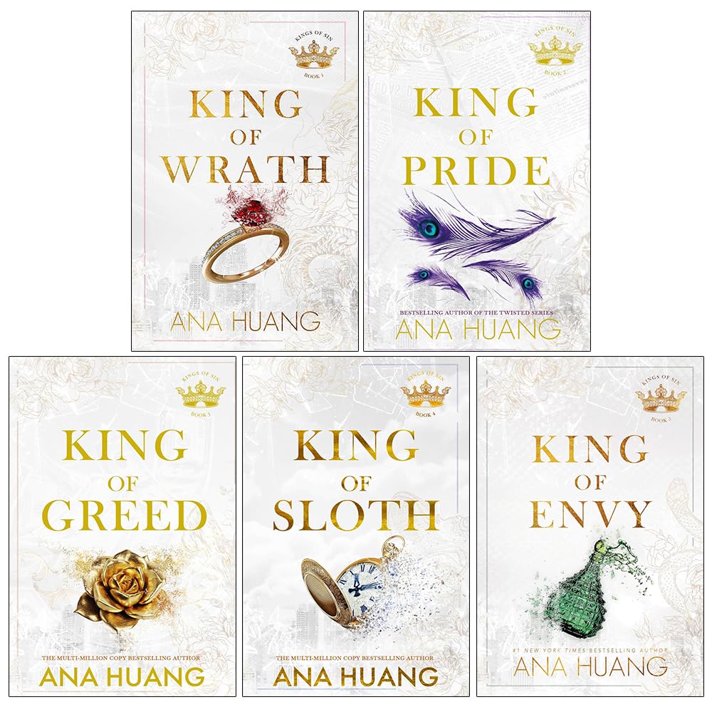 Kings of Sin Series 5 Books Collection Set By Ana Huang