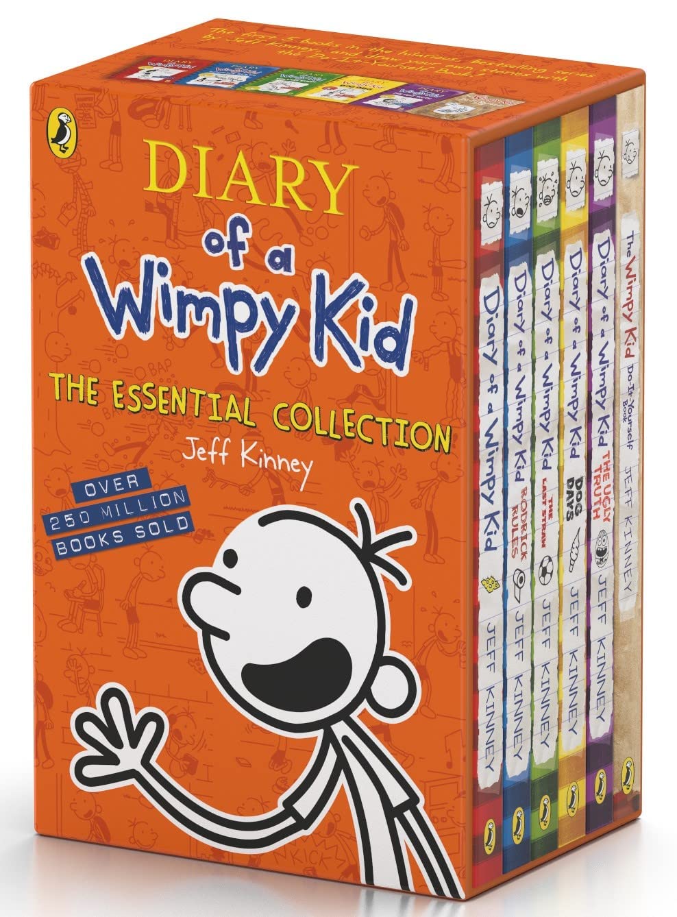 Diary of a Wimpy Kid: The Essential Box Set (Books 1 - 5) By Jeff Kinney