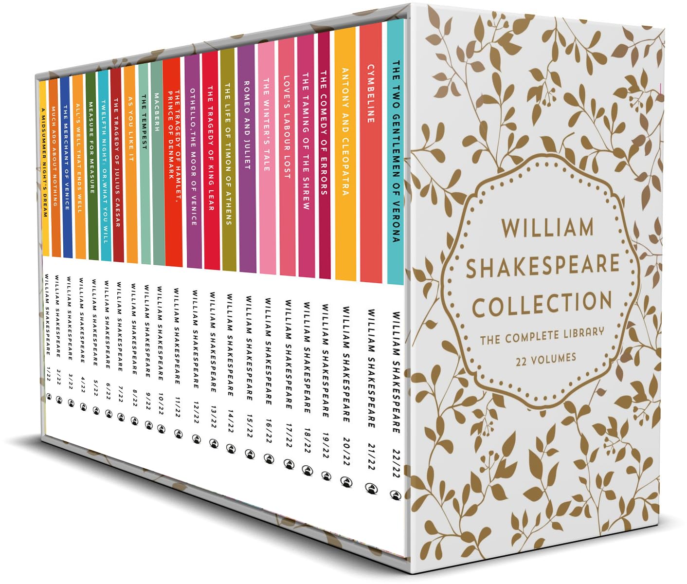 William Shakespeare The Complete Collection 22 Books Set By William Shakespeare