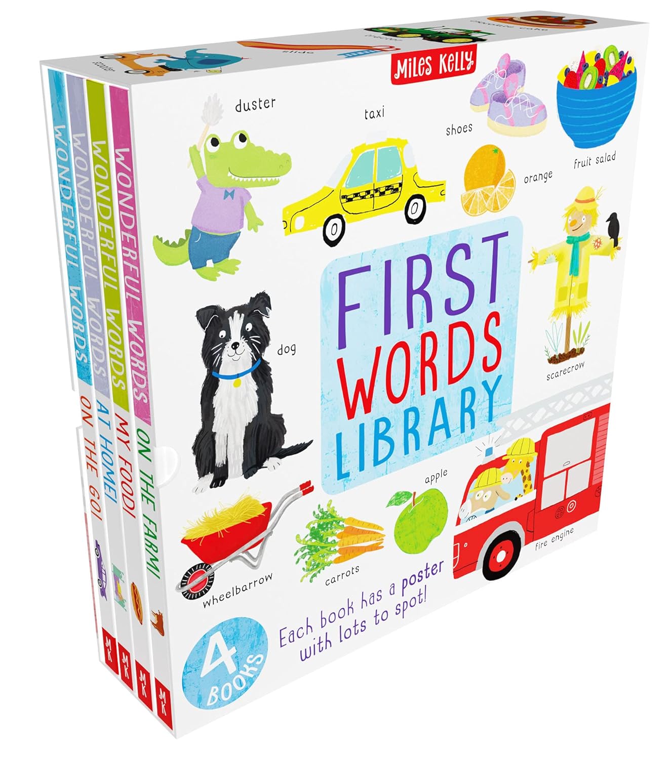 First Words Library Slipcases (Wonderful Words) By Miles Kelly