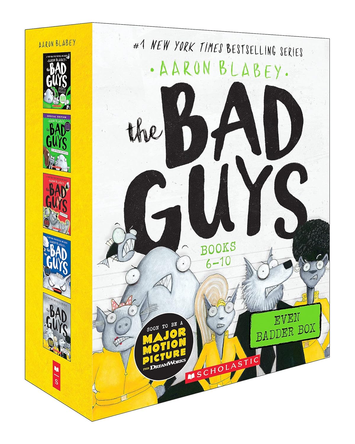 The Bad Guys Boxset: Books 6 to 10 By Aaron Blabey