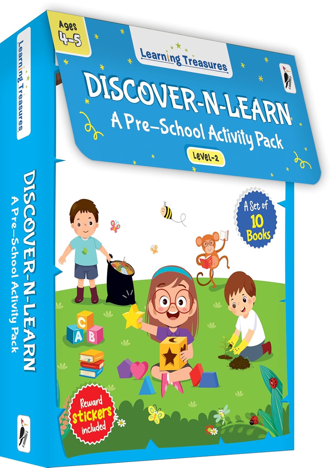Learning Treasures Discover-N-Learn (Set of 10 Books)