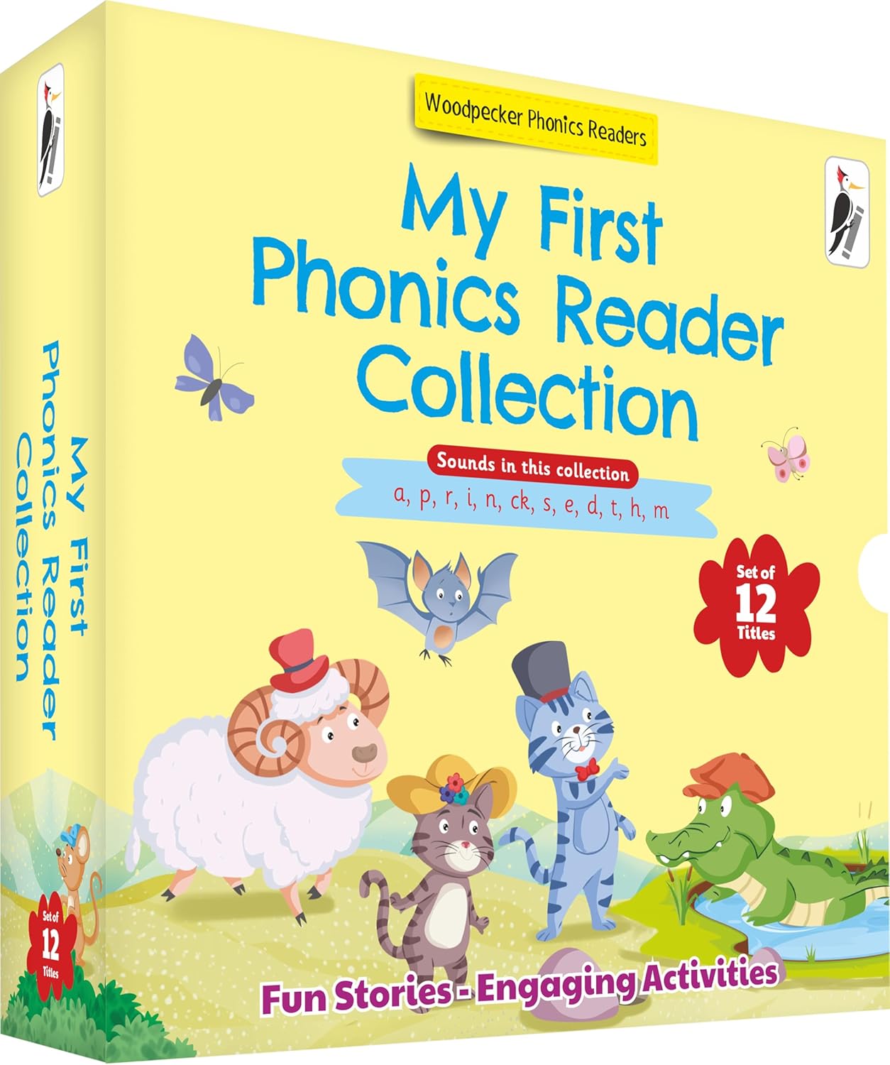 My First Phonic Readers Set (12 Volume Boxed Set) By Woodpecker Books
