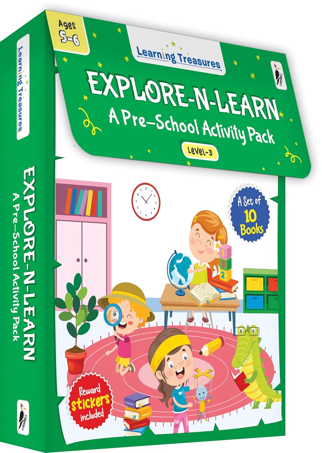 Learning Treasures Explore-N-Learn (Set of 10 Books)