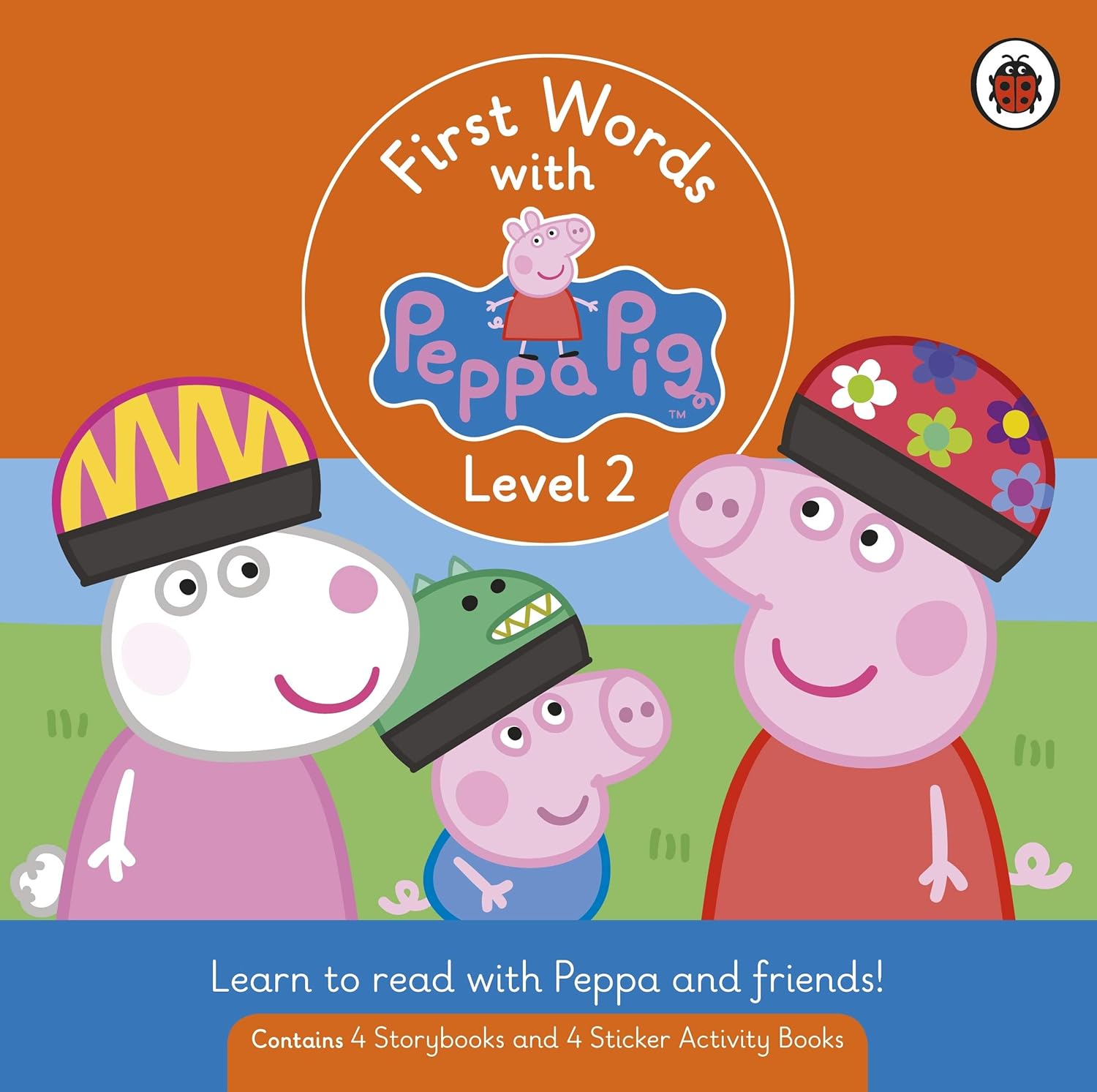 First Words with Peppa Pig (Level 2) 8 Books Box Set By Peppa Pig