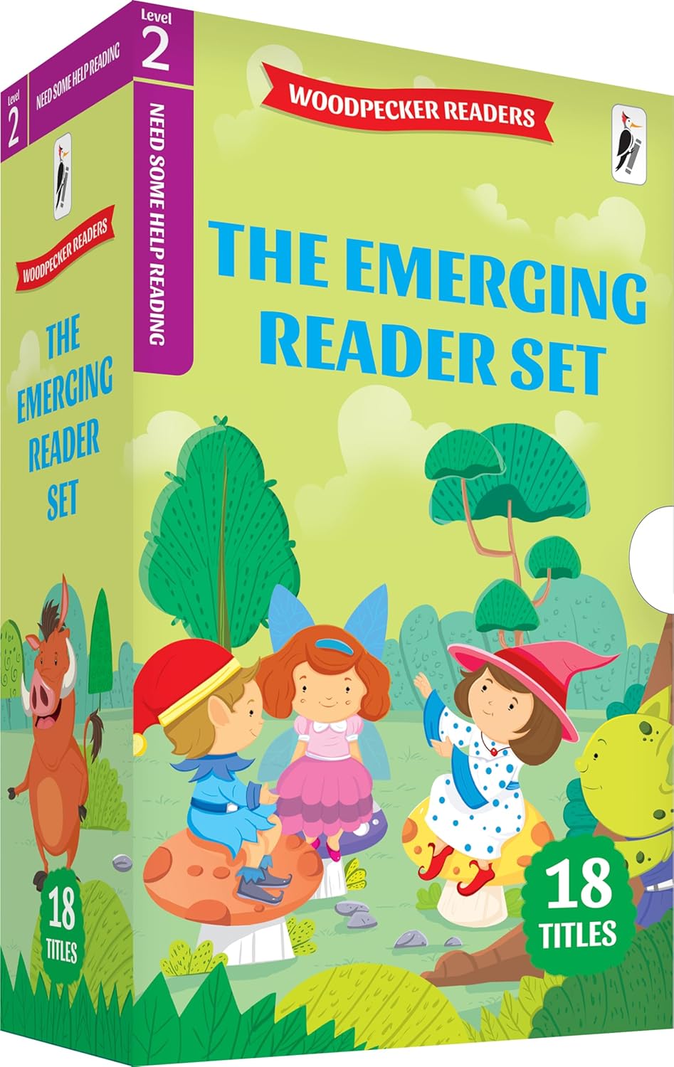 The Emerging Readers Level #2 (Box Set Of 18)