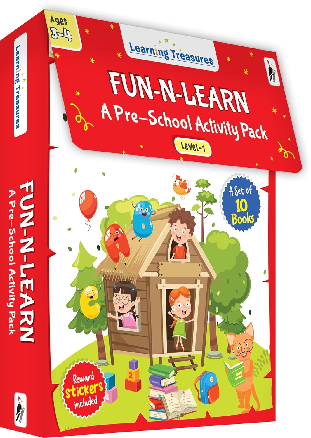 Learning Treasure Fun-N-Learn (Set of 10 Books)